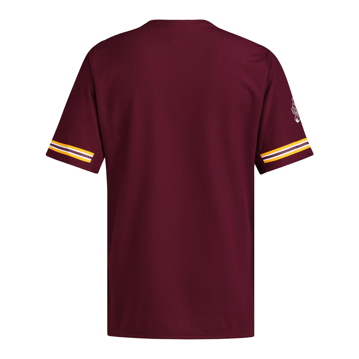 Arizona State Sun Devils Reversible Retro Full-Button Baseball Jersey - Maroon
