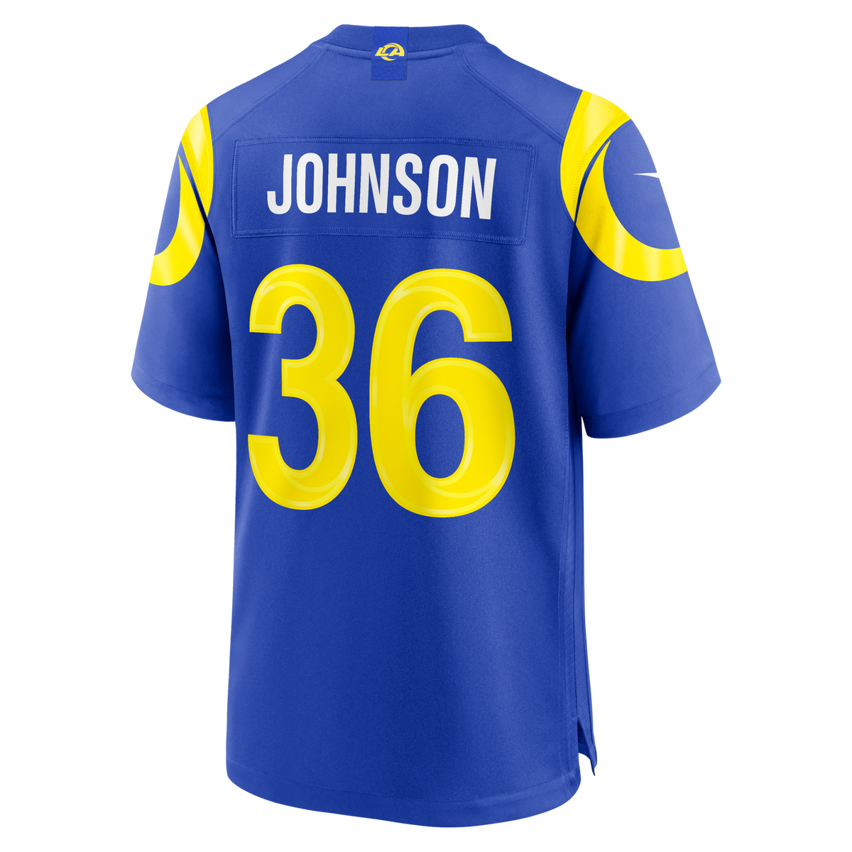 Los Angeles Rams Alex Johnson Royal Team Game Jersey