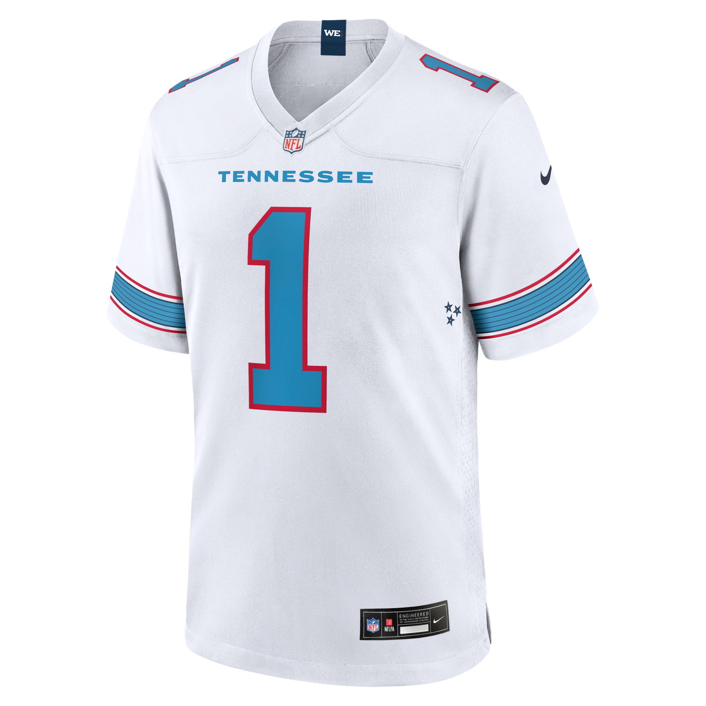Tennessee Titans Cameron Ward Nike White Game Jersey