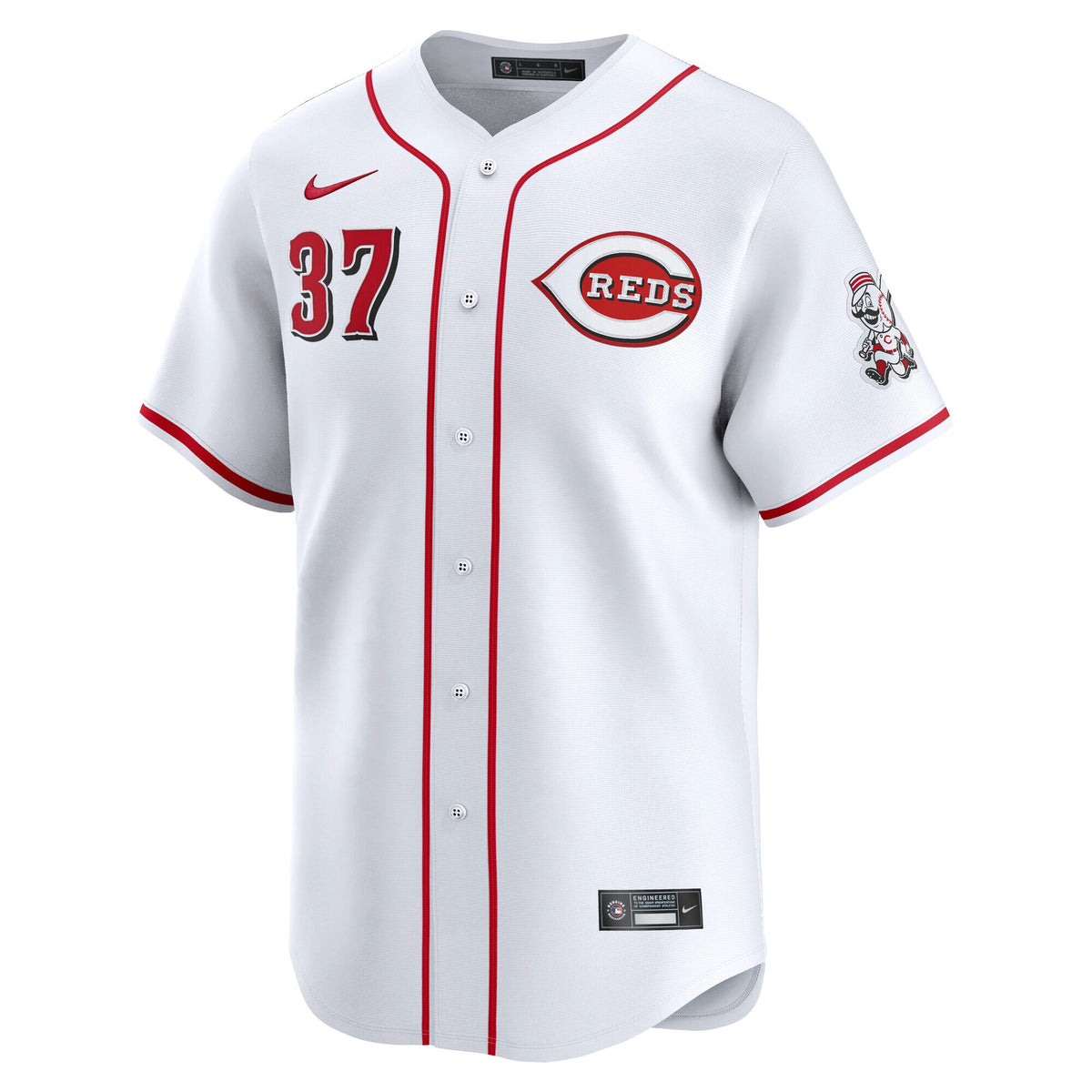Cincinnati Reds Tyler Stephenson White Home Limited Player Jersey