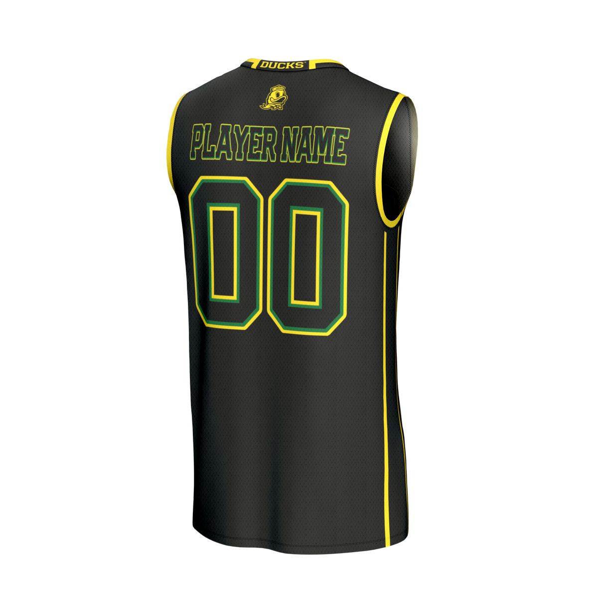 Oregon Ducks GameDay Greats Lightweight Collegiate Basketball NIL Pick-A-Player Fashion Jersey - Black