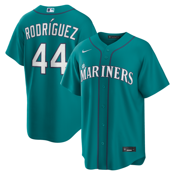 Seattle Mariners Julio Rodríguez Teal Alternate Replica Jersey