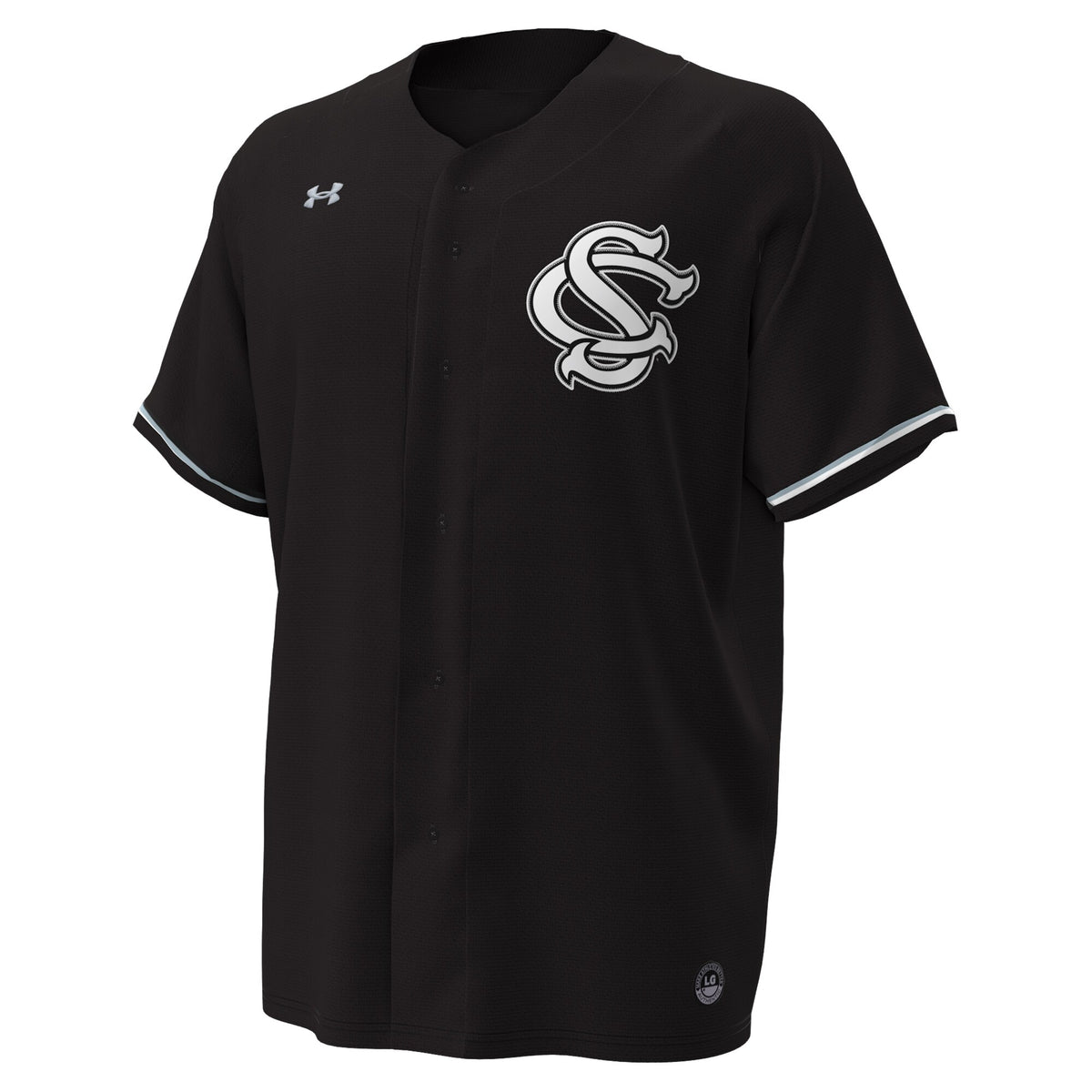 South Carolina Gamecocks Under Armour Replica Baseball Jersey - Black