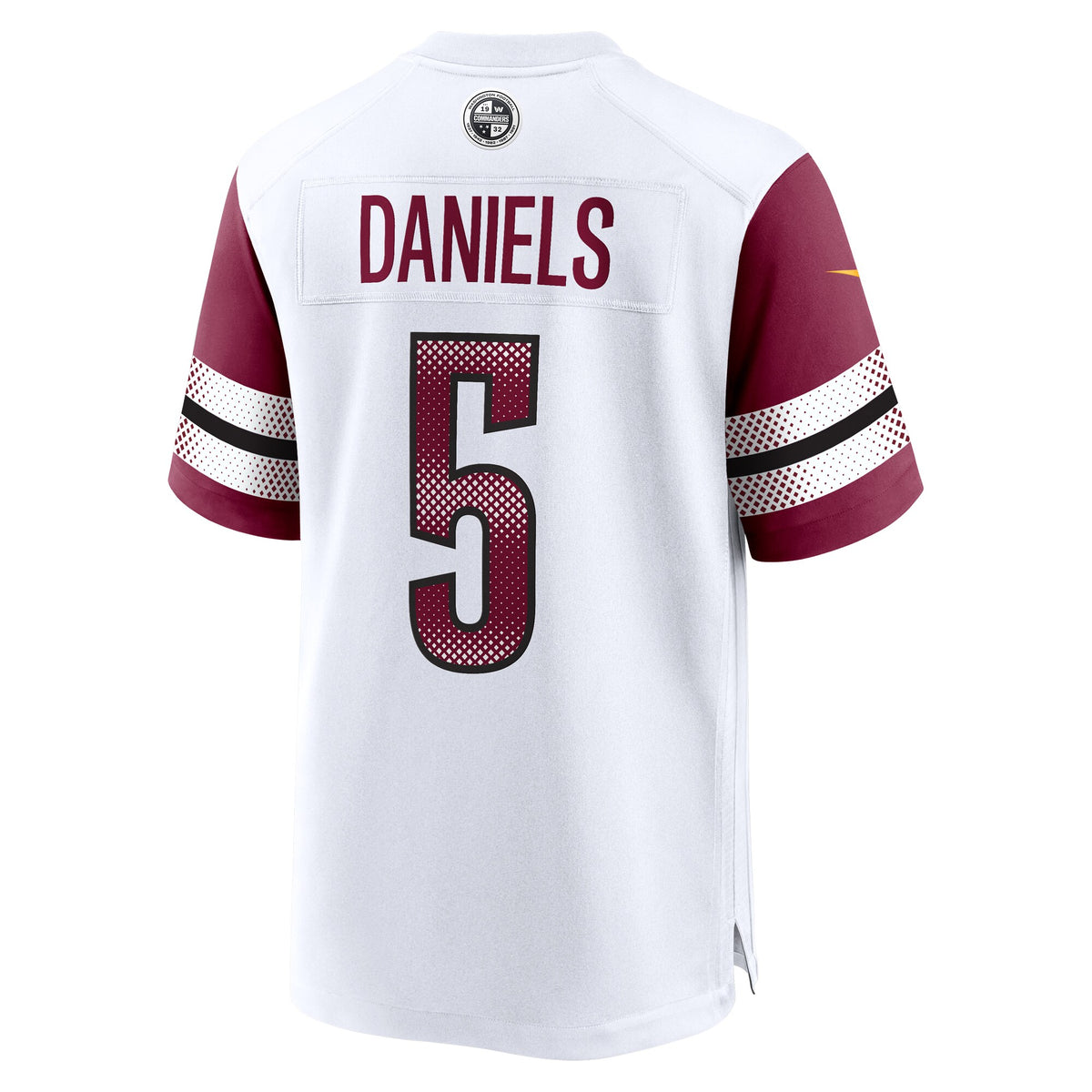 Washington Commanders Jayden Daniels White Player Game Jersey