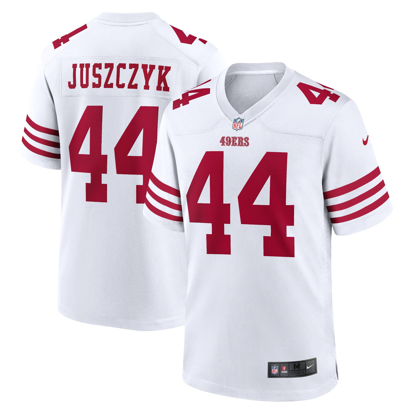 San Francisco 49ers Kyle Juszczyk Nike White Player Game Jersey