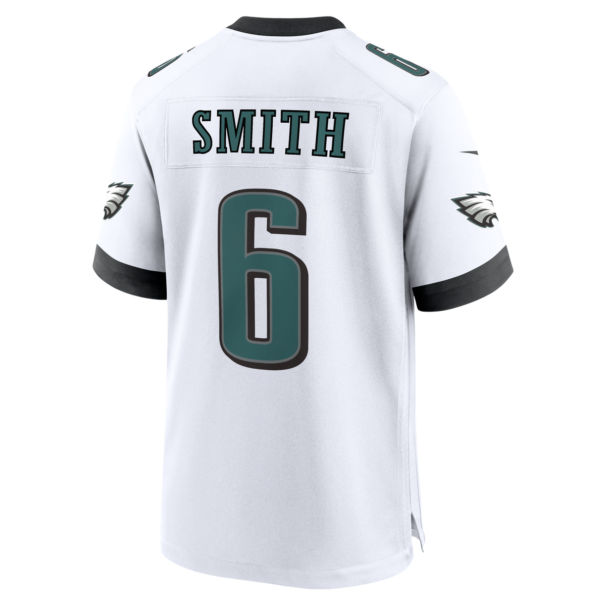 Philadelphia Eagles DeVonta Smith Nike White Game Jersey