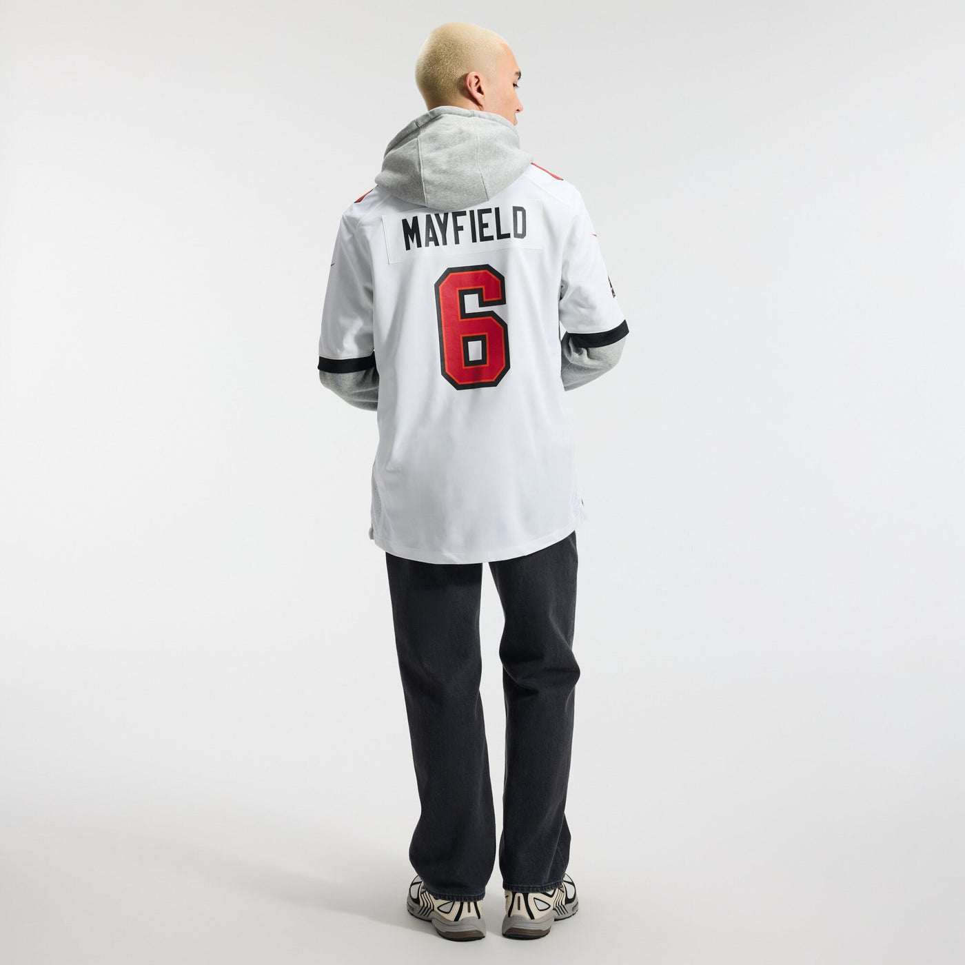 Tampa Bay Buccaneers Baker Mayfield Nike White Away Game Jersey