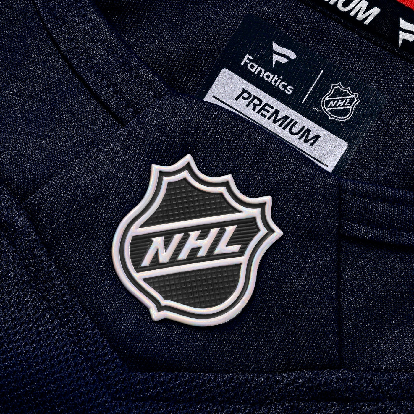 Seattle Kraken Philipp Grubauer Fanatics Deep Sea Blue Home Premium Jersey