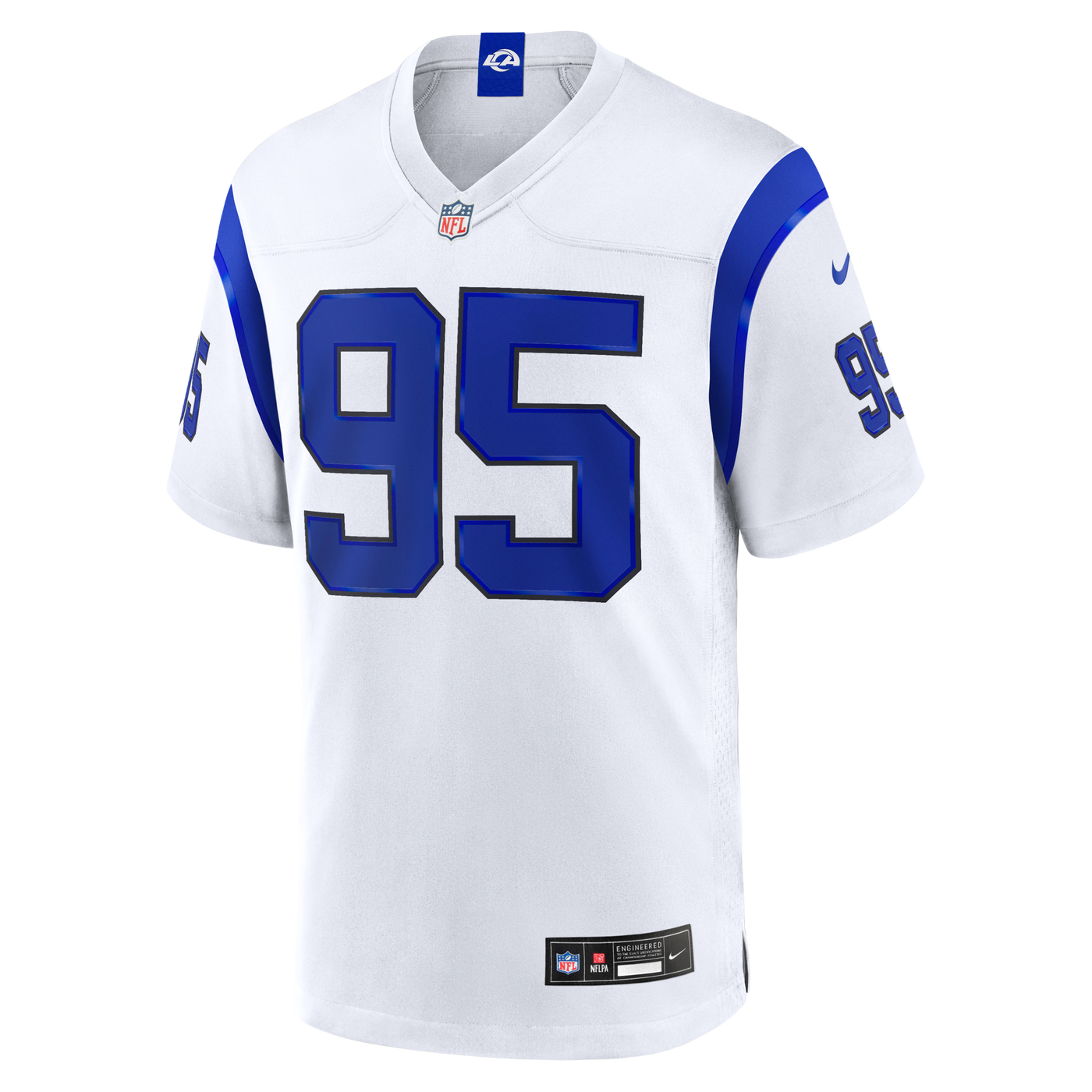 Los Angeles Rams Myles Garrett Nike Fearsome White Game Jersey