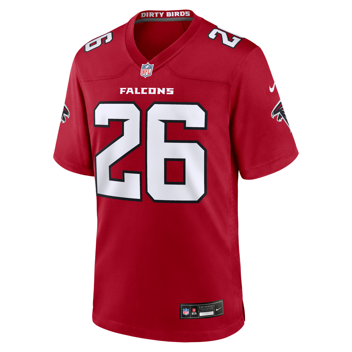 Atlanta Falcons CJ Henderson Red Team Game Jersey