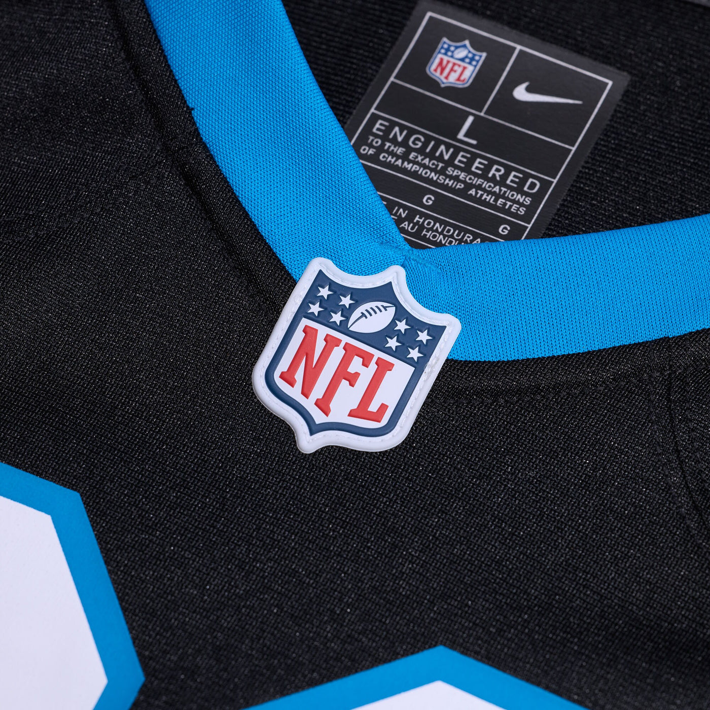 Carolina Panthers Steve Smith Sr. Nike Black Retired Player Game Jersey