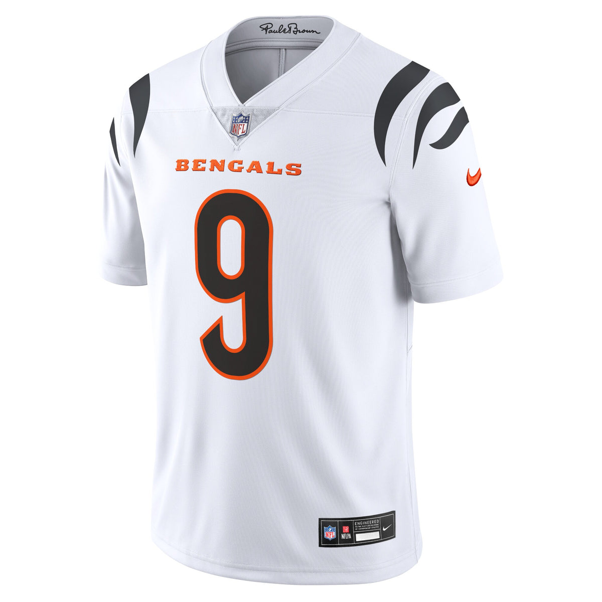 Cincinnati Bengals Joe Burrow White Vapor Untouchable Limited Jersey