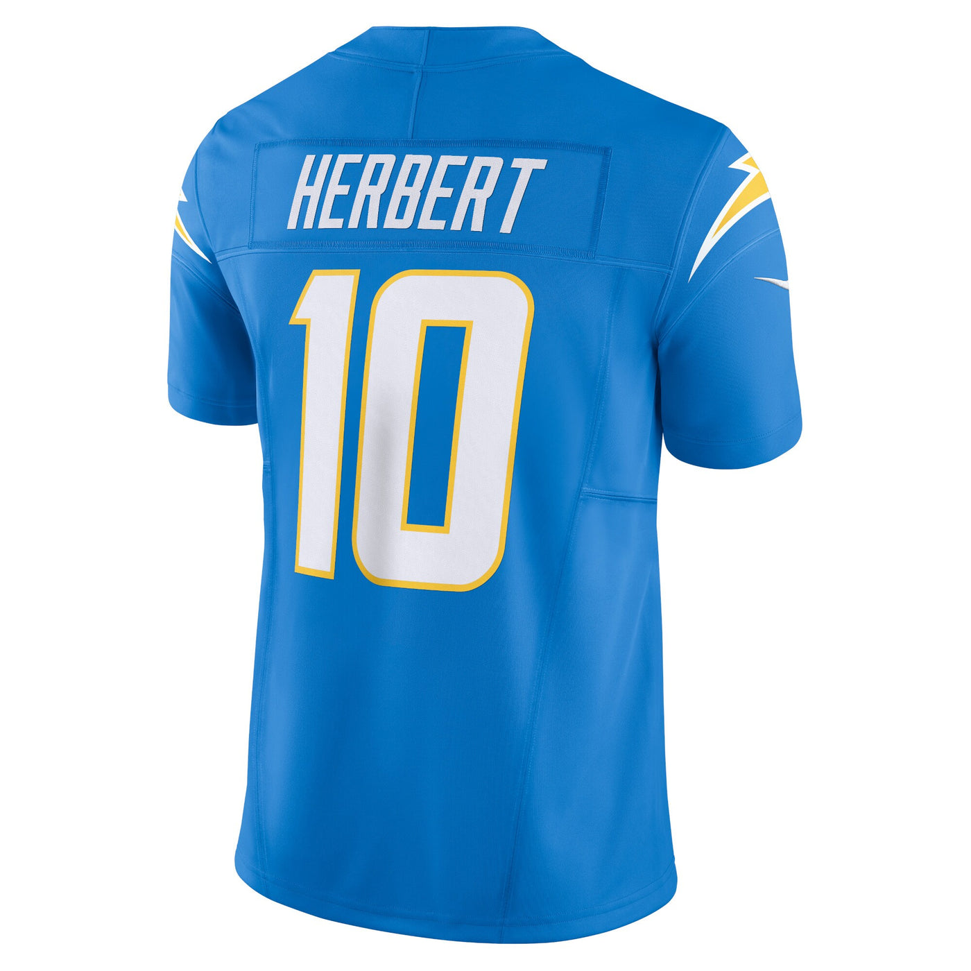Los Angeles Chargers Justin Herbert Nike Powder Blue Vapor F.U.S.E. Limited Jersey