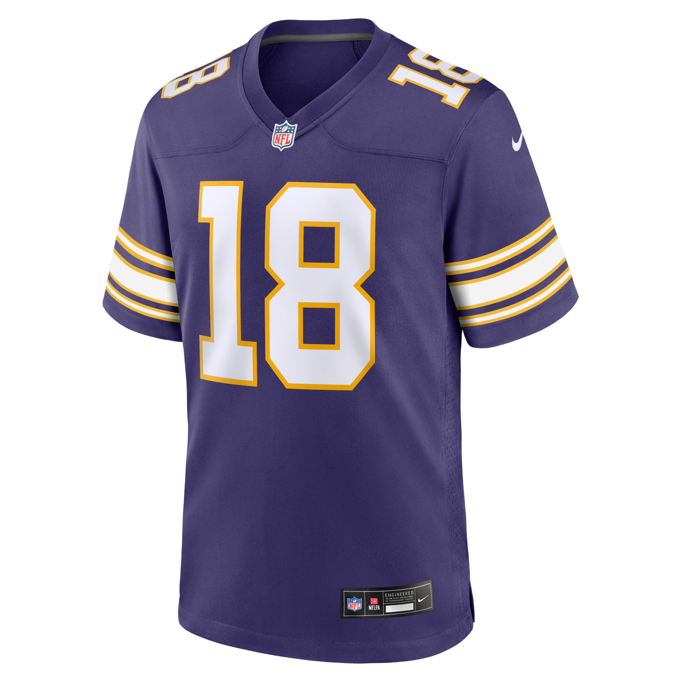 Minnesota Vikings Justin Jefferson Nike Purple Classic Player Game Jersey