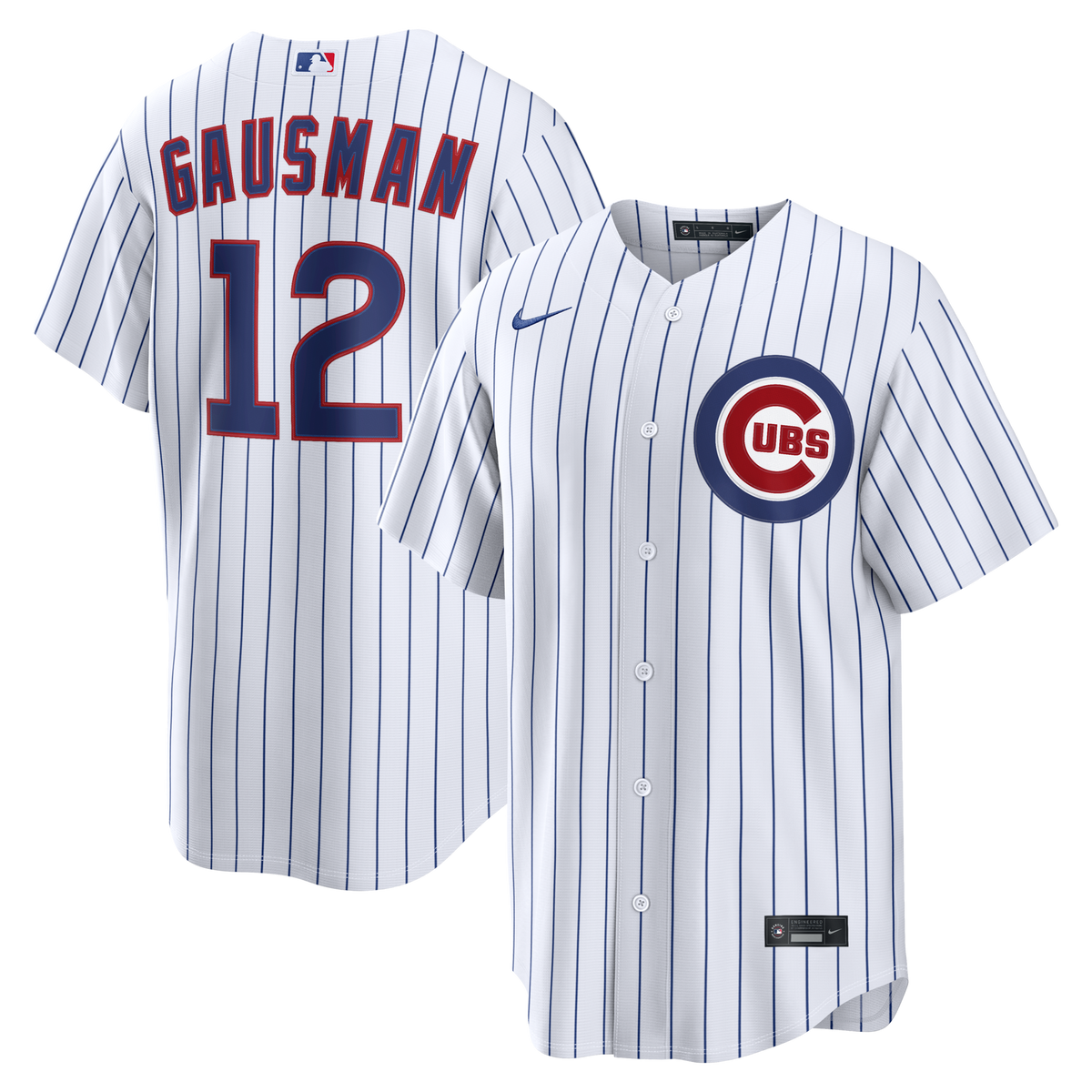 Chicago Cubs Kevin Gausman White Home Replica Jersey