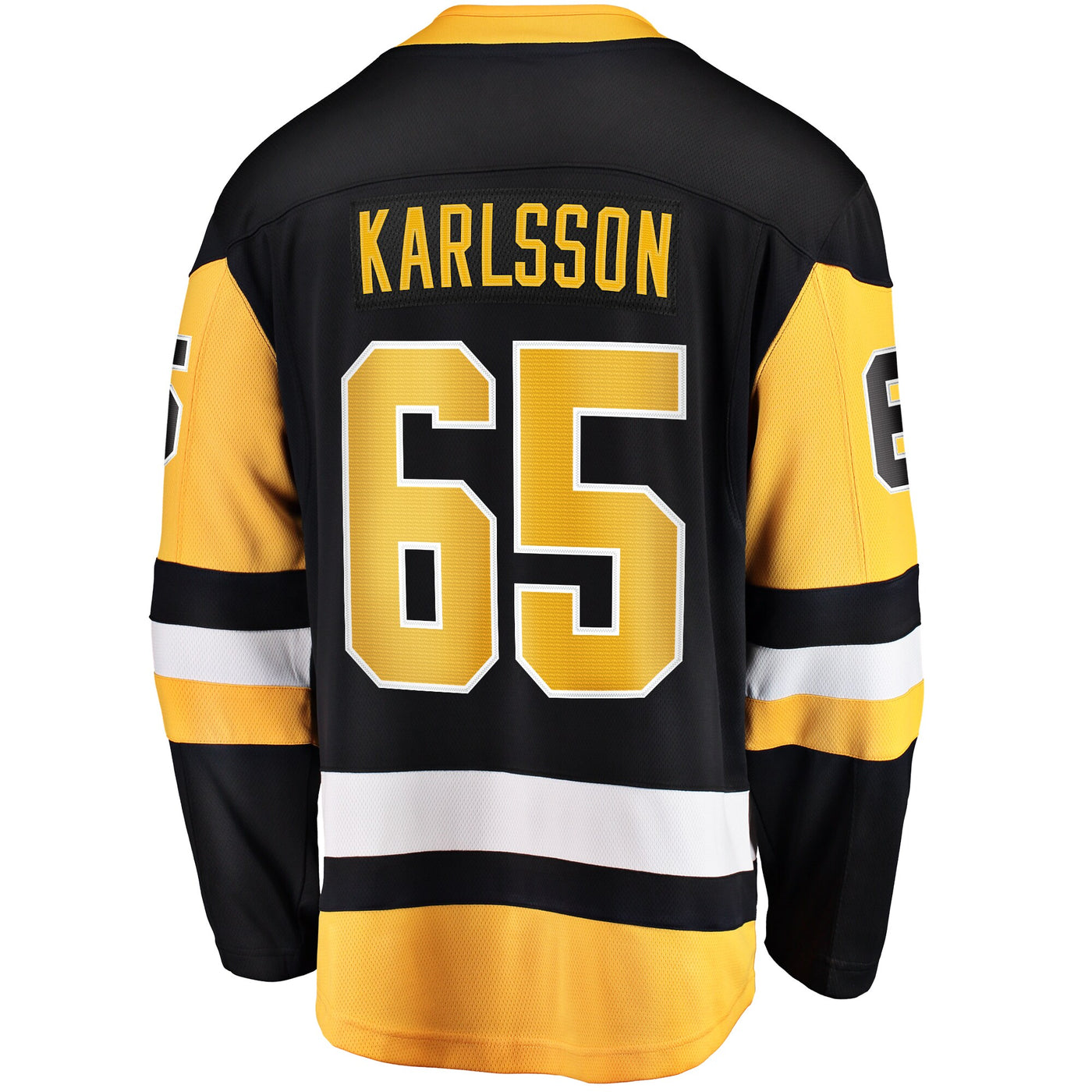 Pittsburgh Penguins Erik Karlsson Fanatics Black Home Breakaway Jersey