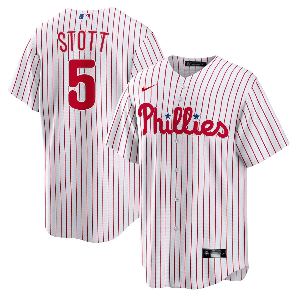Philadelphia Phillies Bryson Stott White Replica Player Jersey