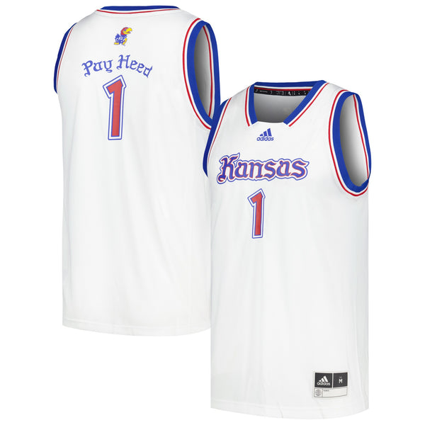 adidas # Kansas Jayhawks Kansas Jayhawks Swingman Basketball Jersey