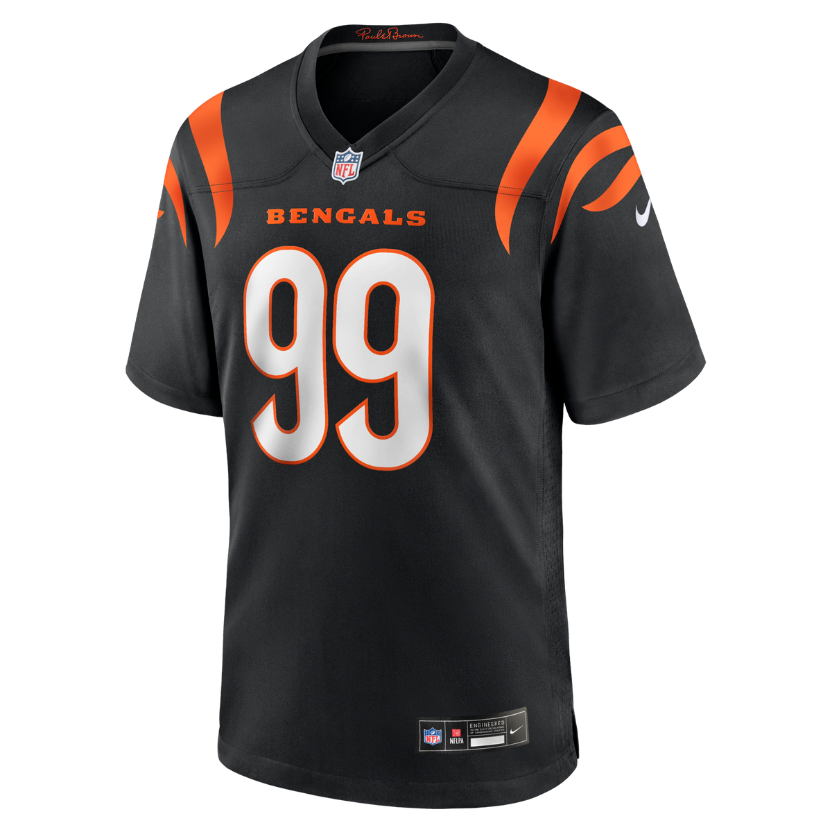 Cincinnati Bengals Myles Murphy Black Game Jersey
