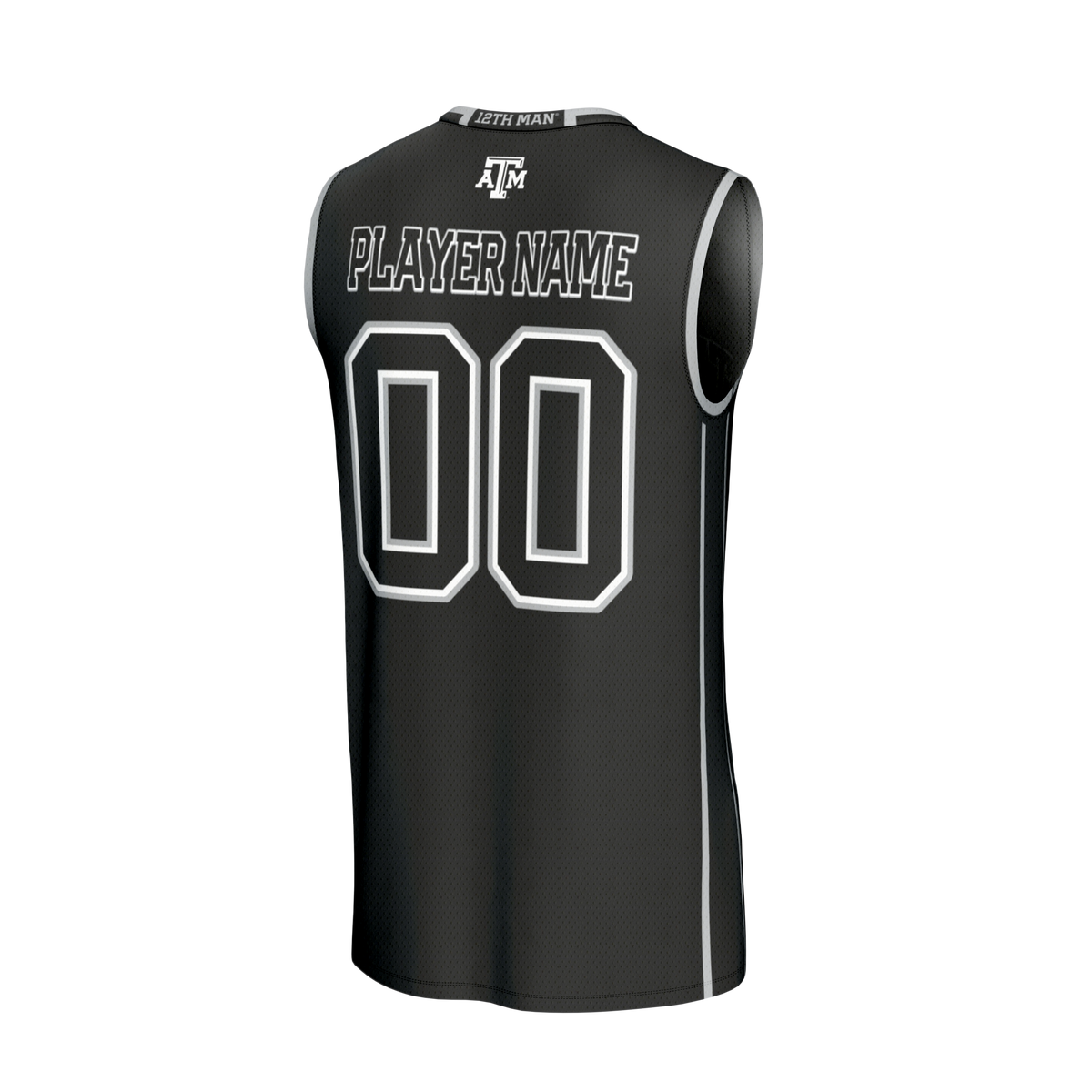 Texas A&M Aggies GameDay Greats Lightweight Collegiate Basketball NIL Pick-A-Player Fashion Jersey - Black