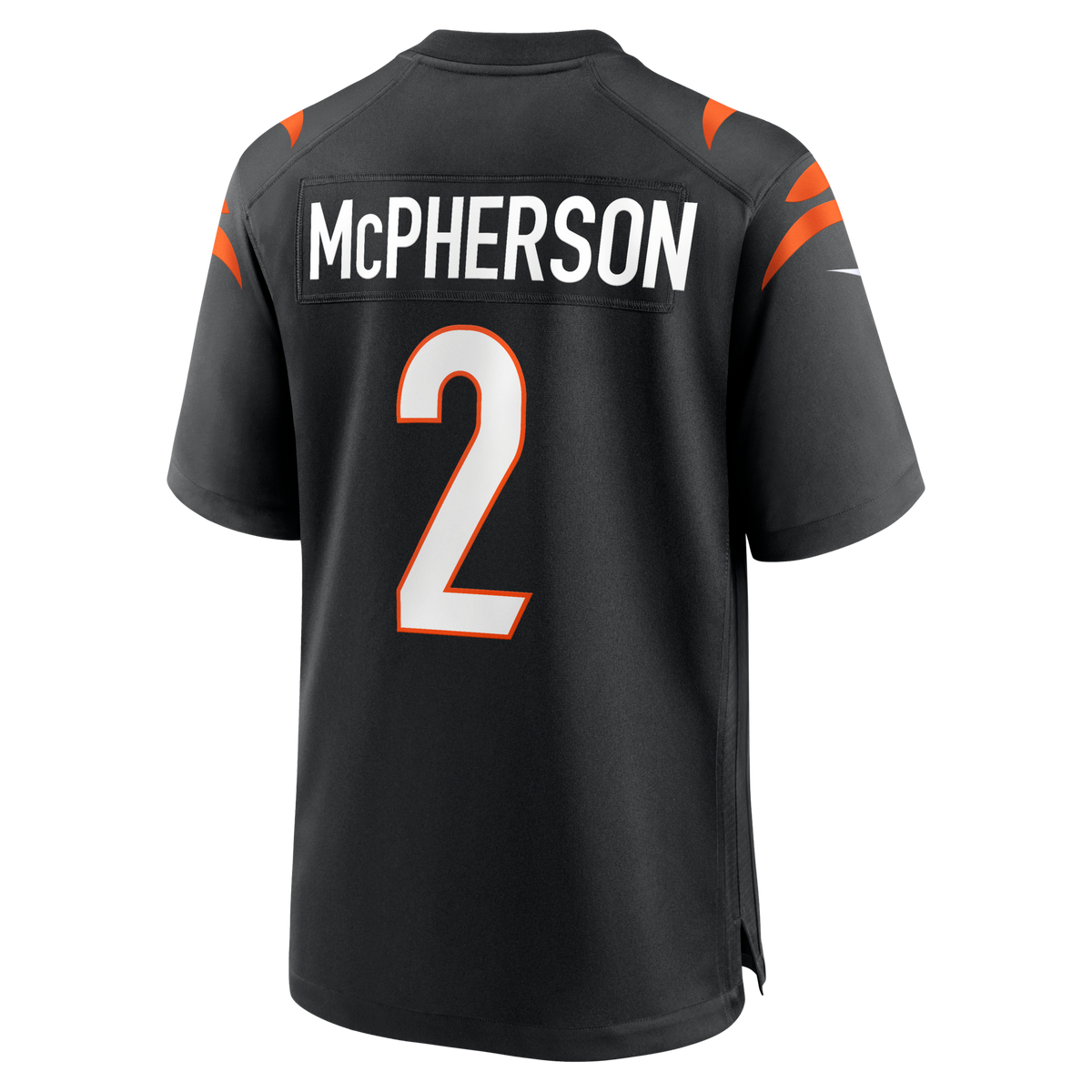 Cincinnati Bengals Evan McPherson Nike Black Game Jersey