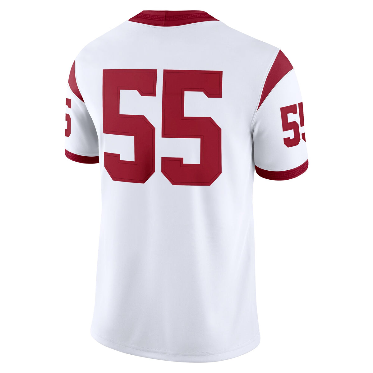 #55 USC Trojans Limited Away Game Jersey - White