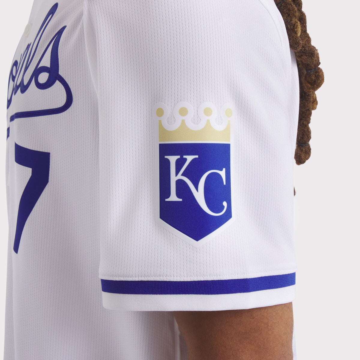Kansas City Royals Bobby Witt Jr. White Home Limited Player Jersey
