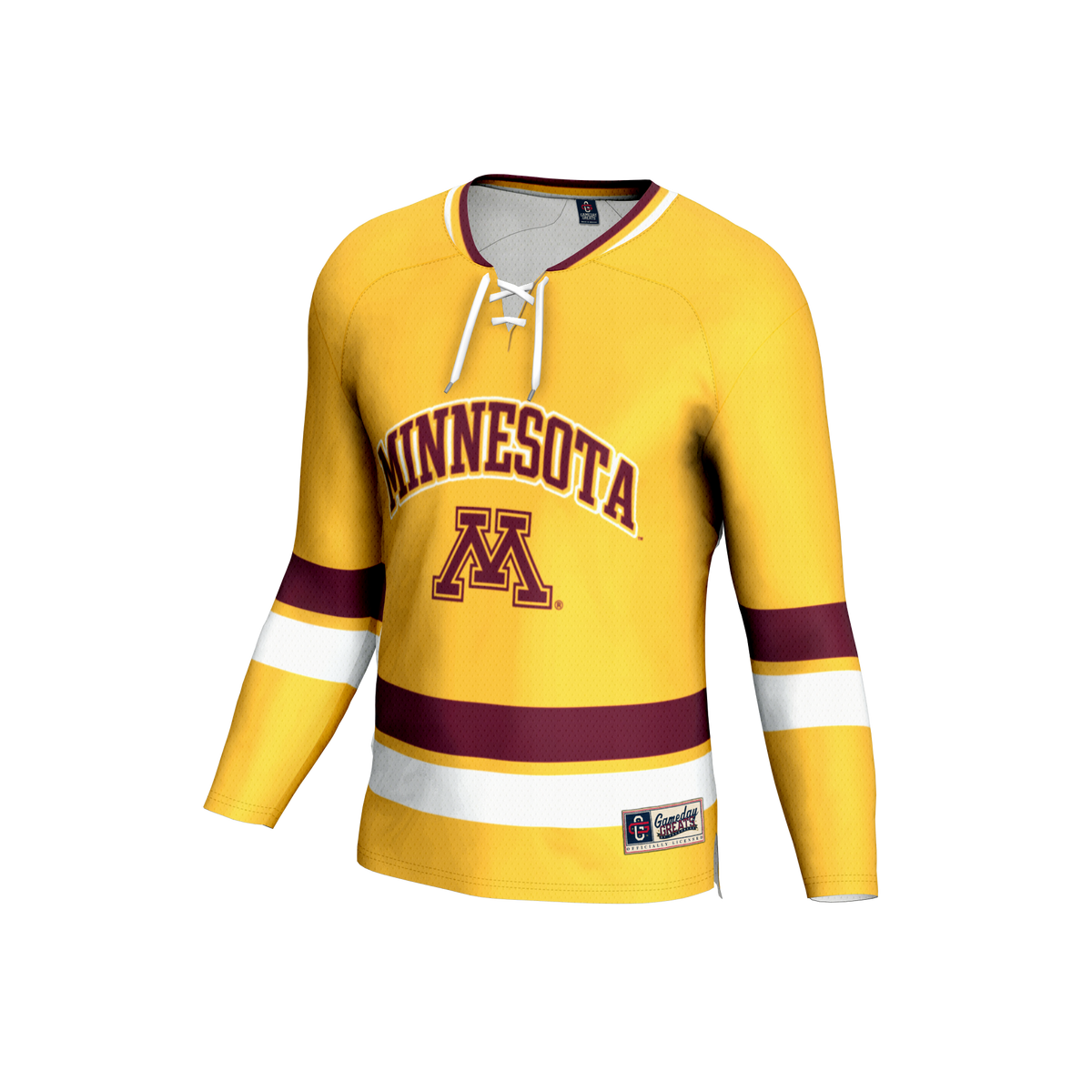 Minnesota Golden Gophers GameDay Greats Lightweight Hockey Fashion Jersey - Gold