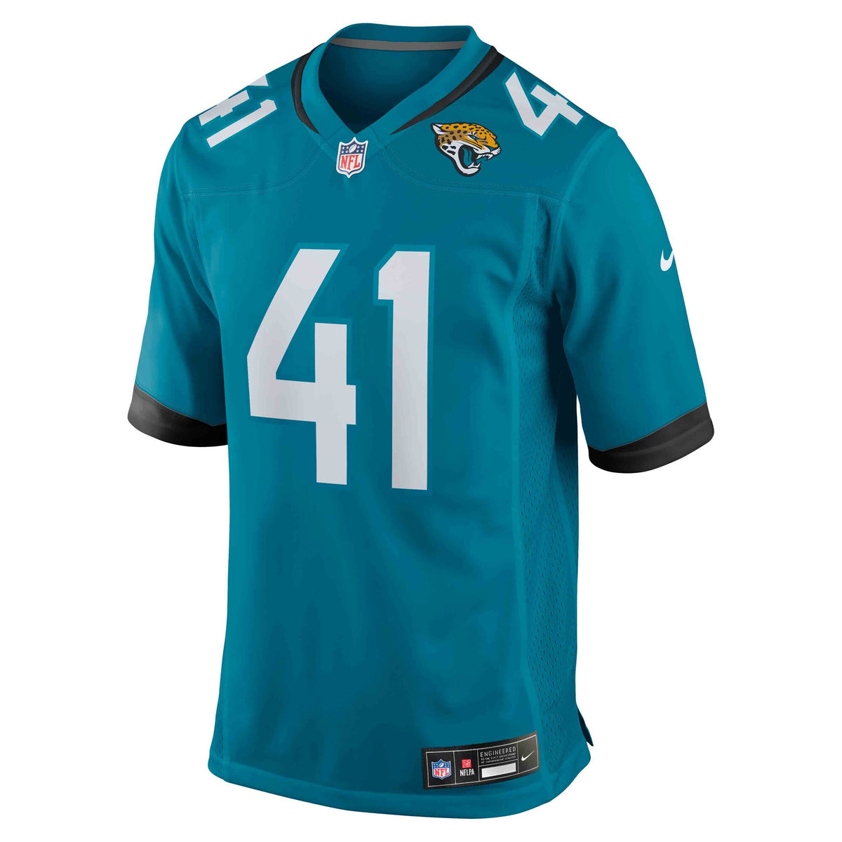Jacksonville Jaguars Josh Hines-Allen Teal Player Game Jersey