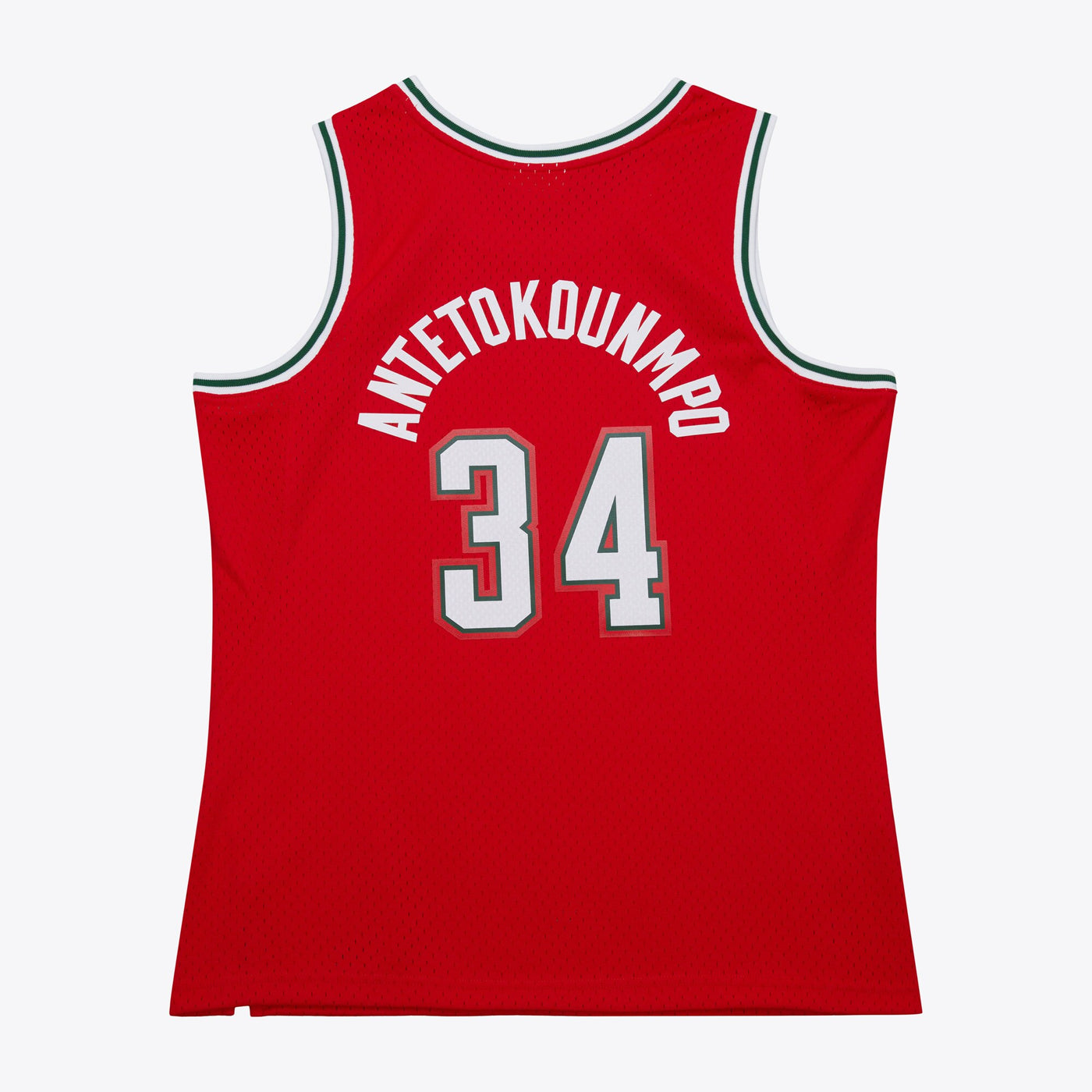 Milwaukee Bucks Mitchell & Ness Giannis Antetokounmpo 2014 Dark Alternate Authentic Jersey - Red