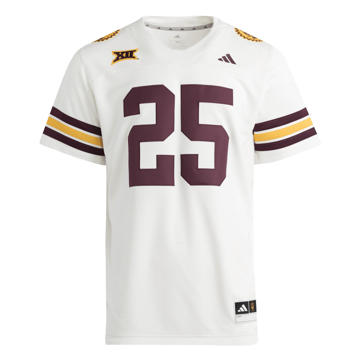 #25 Arizona State Sun Devils Premier Strategy Jersey - White