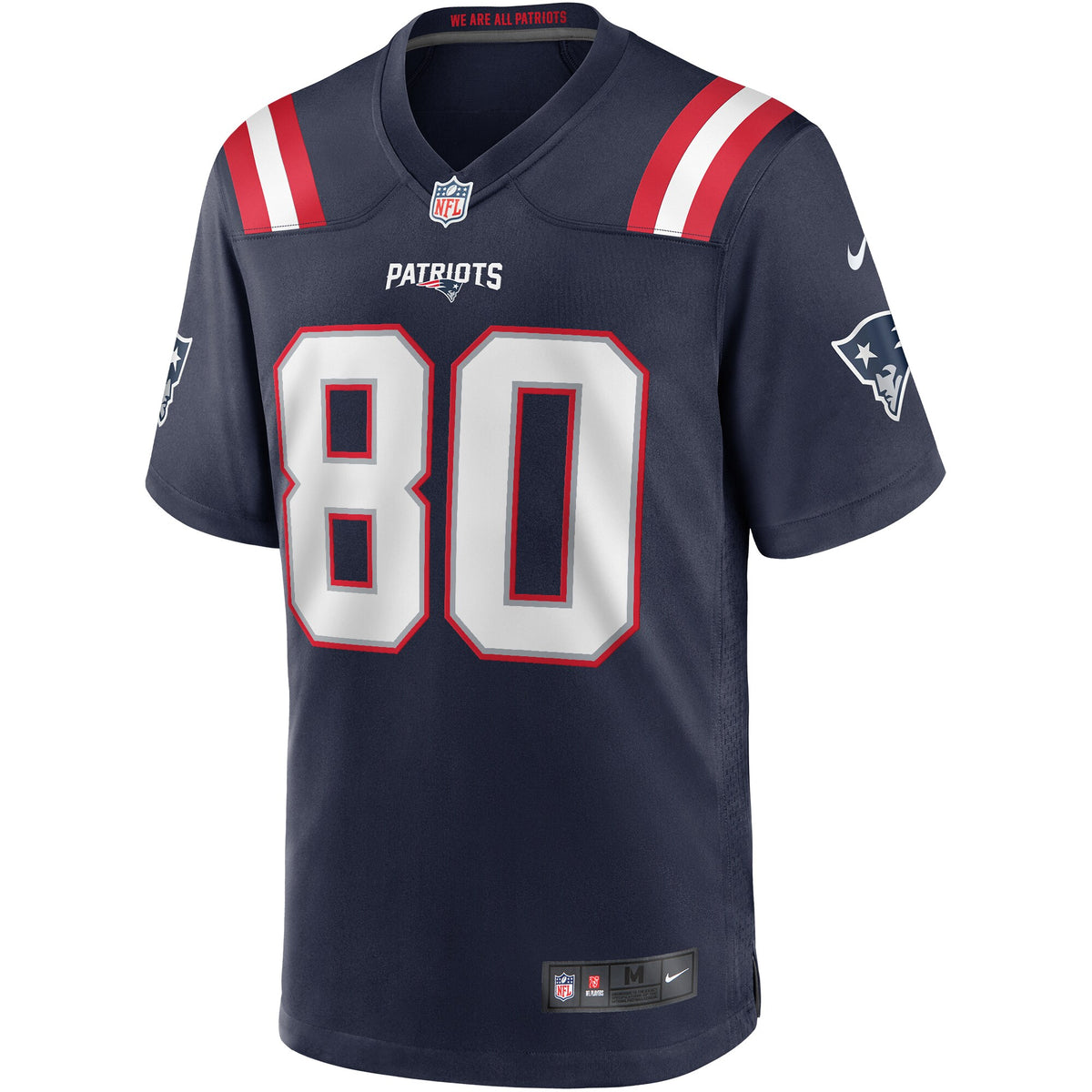 New England Patriots Troy Brown Navy Game Retired Player Jersey