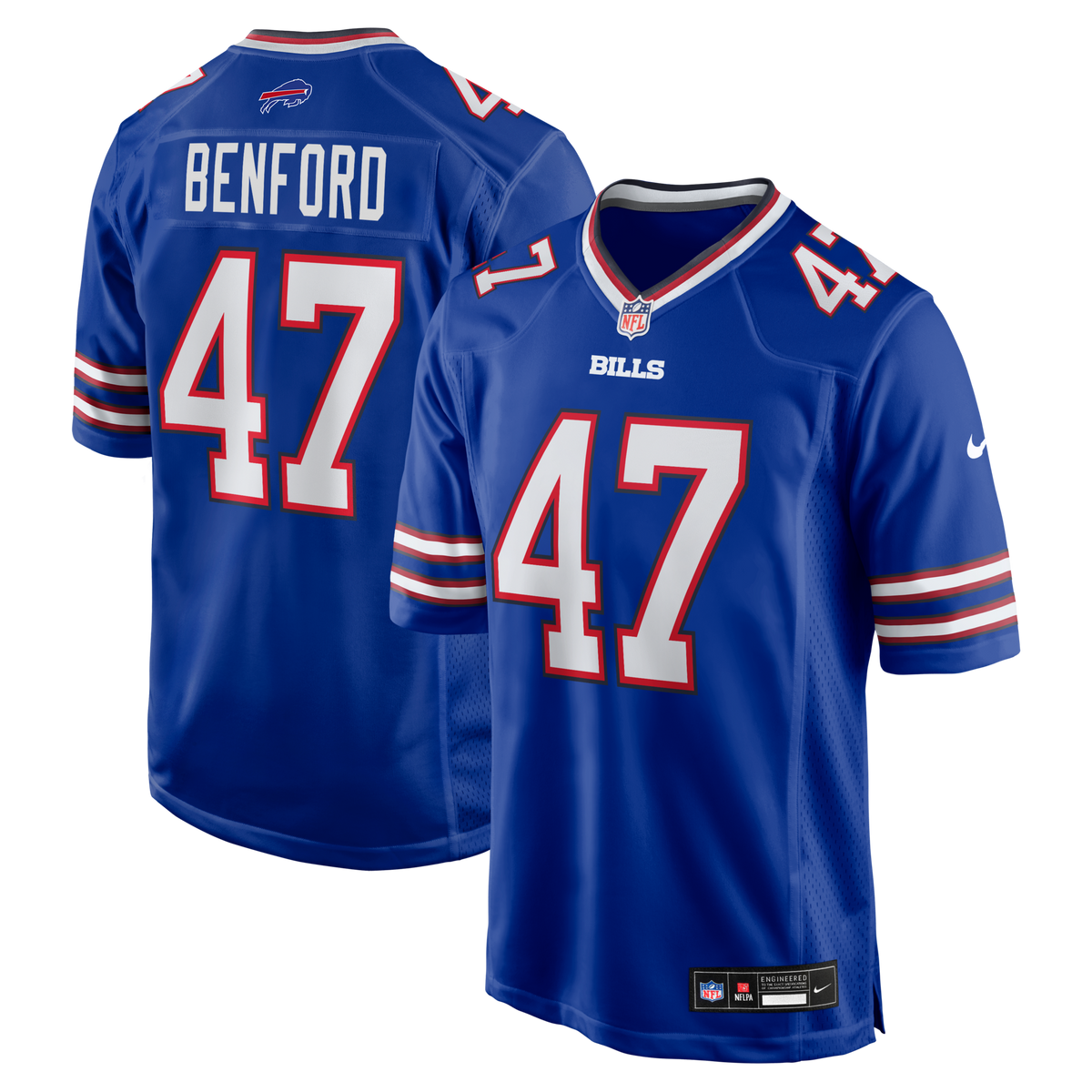 Buffalo Bills Christian Benford Royal Game Jersey