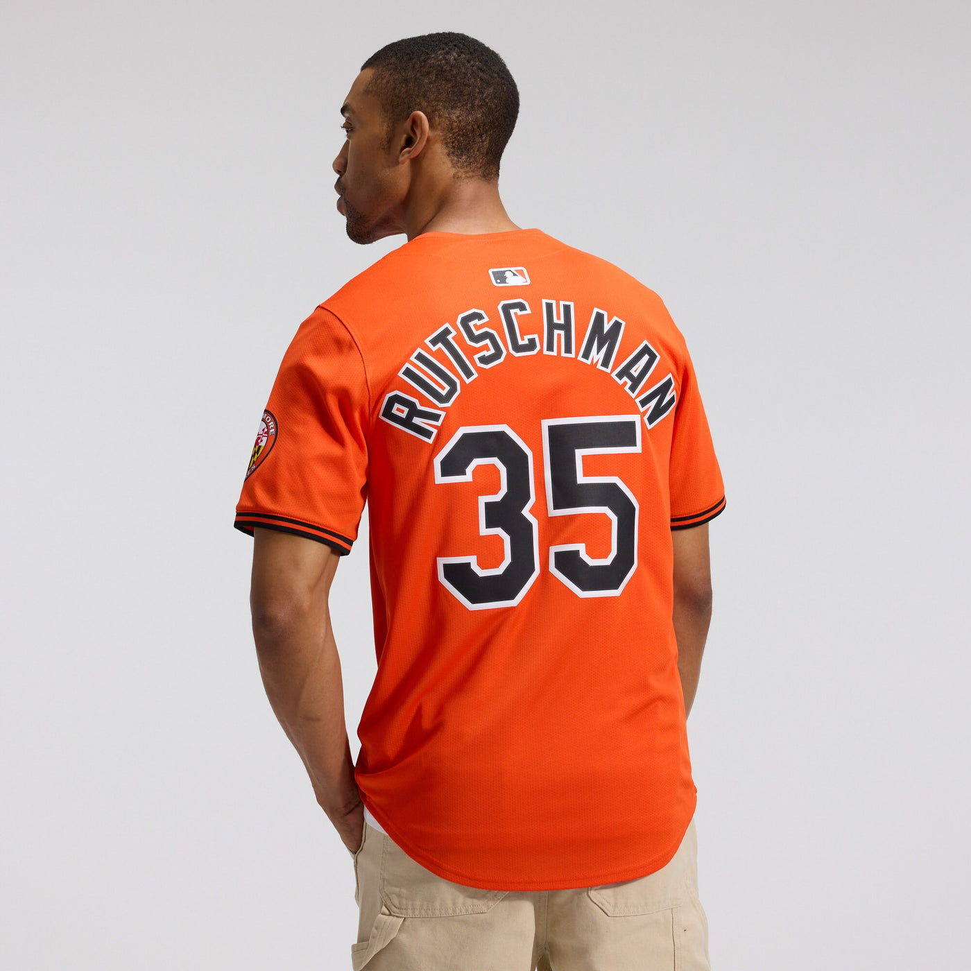 Baltimore Orioles Adley Rutschman Nike Orange 2nd Alternate Limited Player Jersey