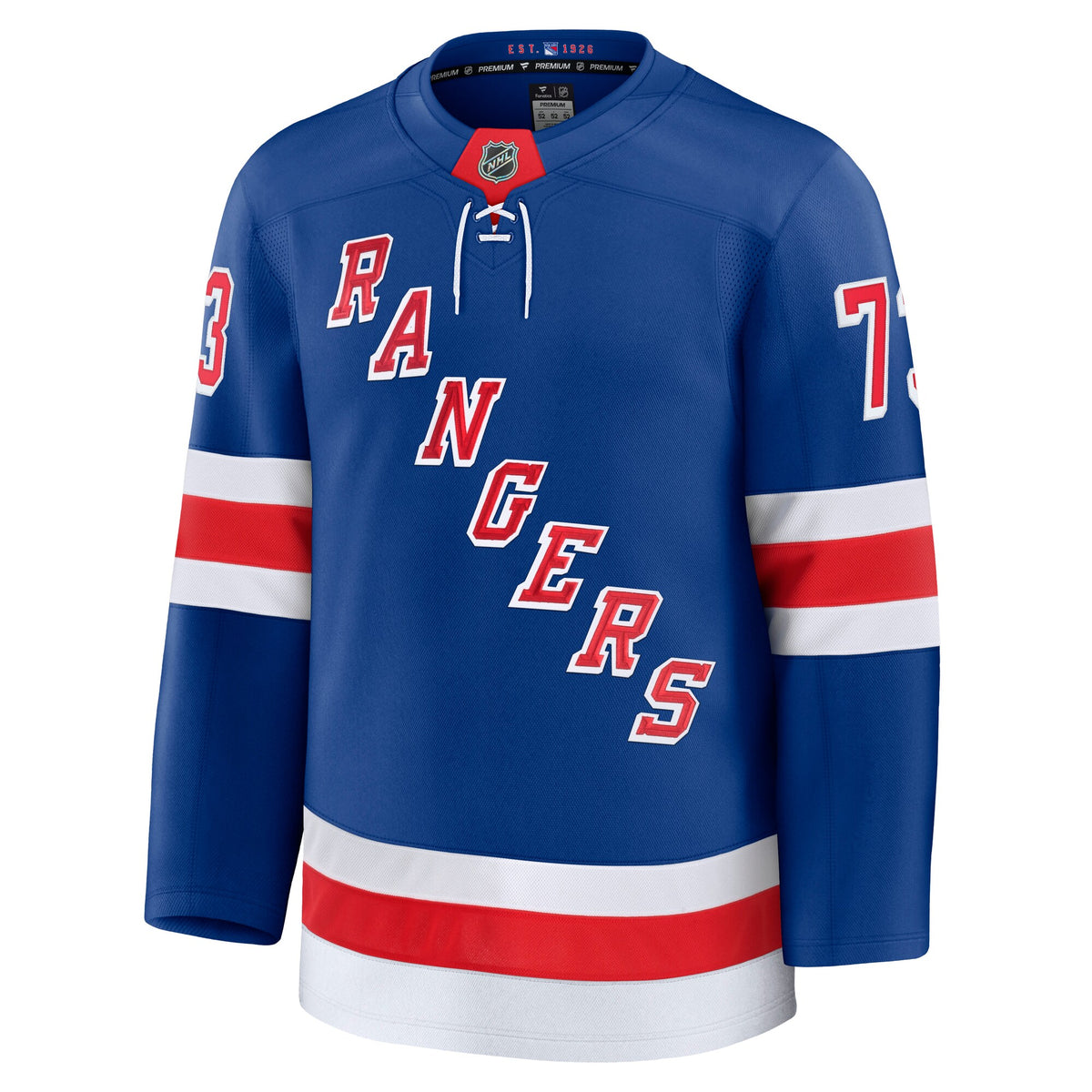 New York Rangers Matt Rempe Fanatics Blue Home Premium Jersey