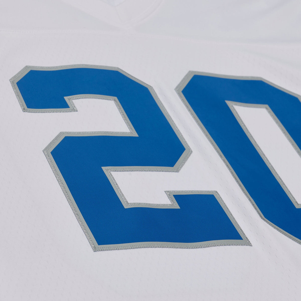 Detroit Lions Barry Sanders Mitchell & Ness White 1989 Legacy Replica Player Jersey