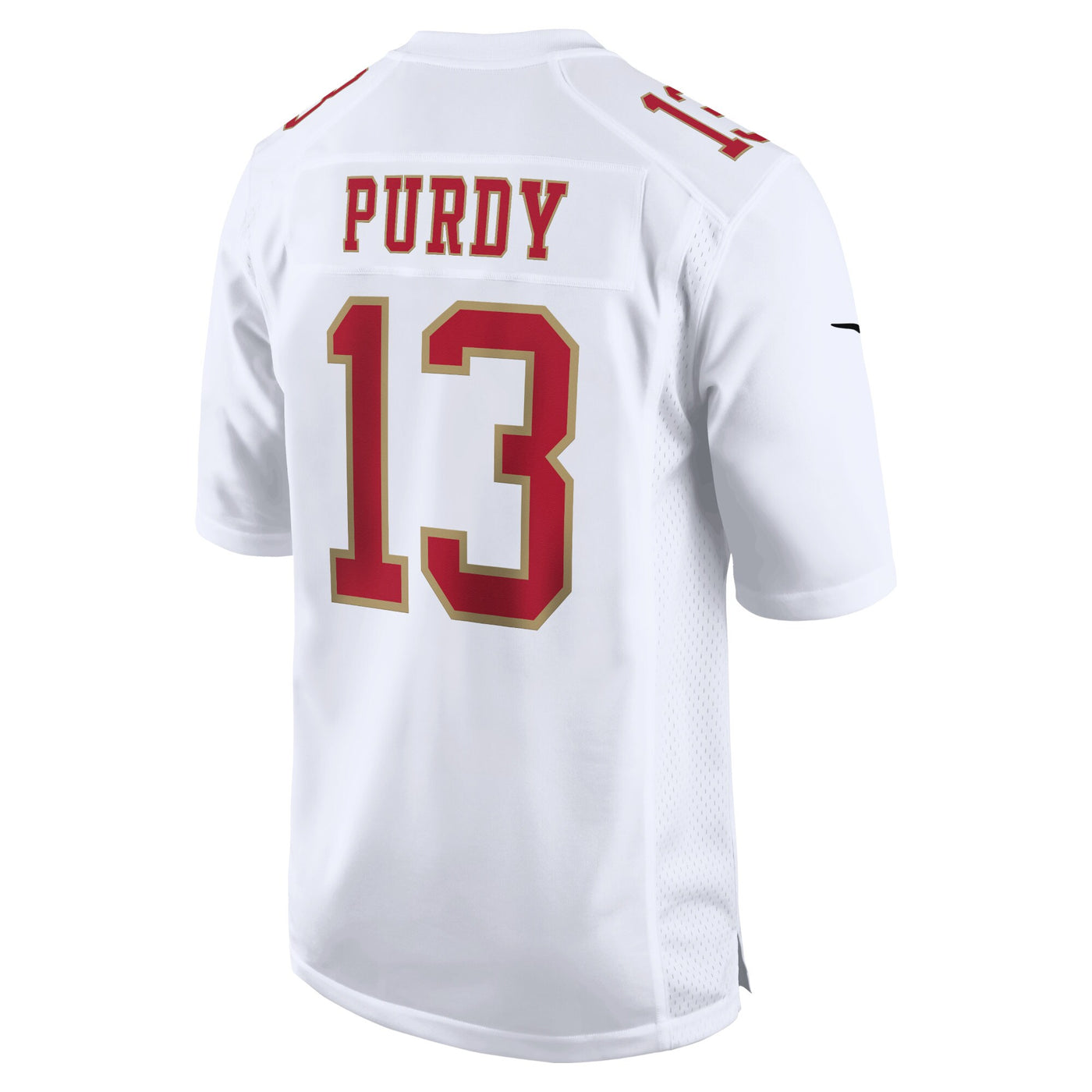 San Francisco 49ers Brock Purdy Nike Tundra White Fashion Game Jersey