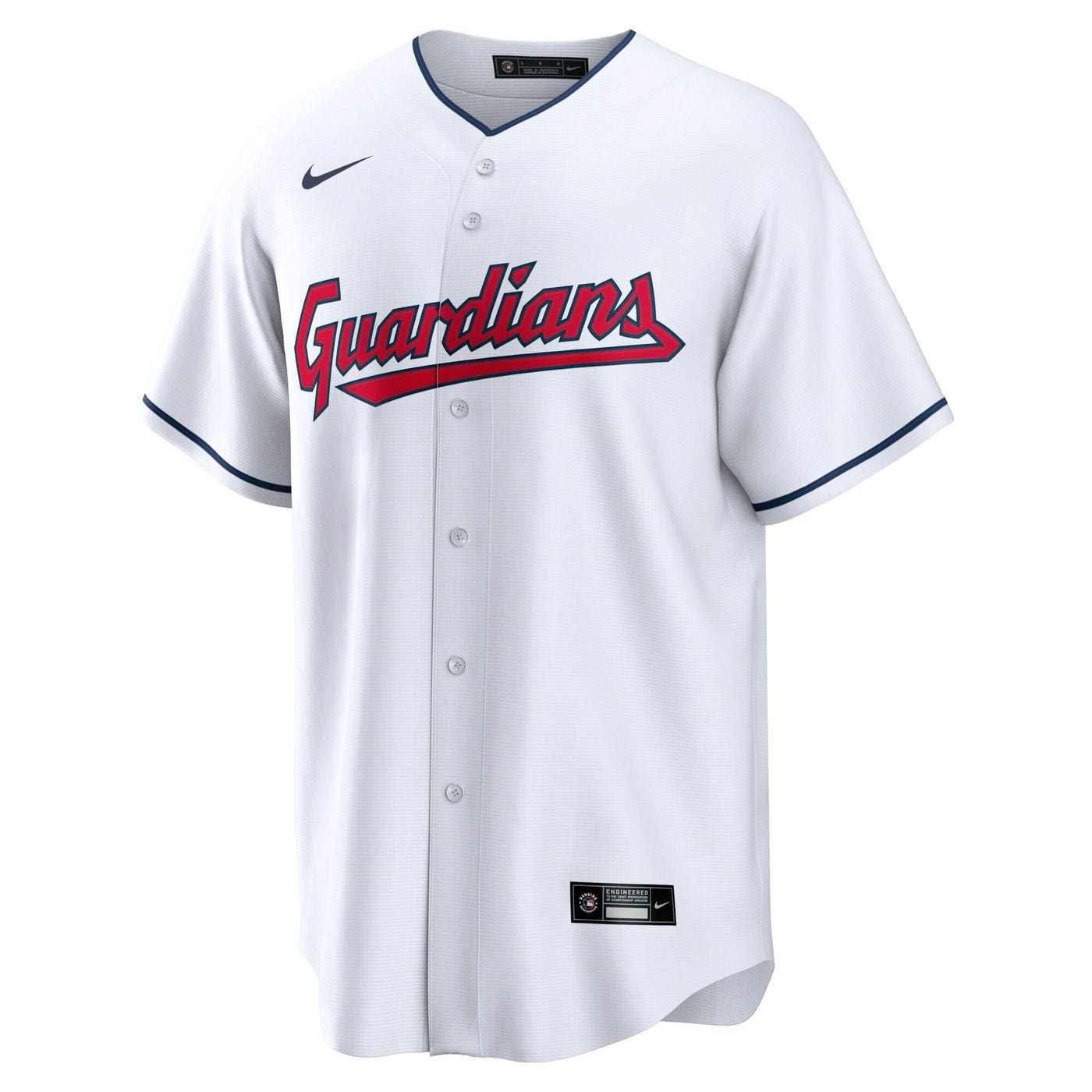 Cleveland Guardians José Ramírez Nike White Replica Player Jersey