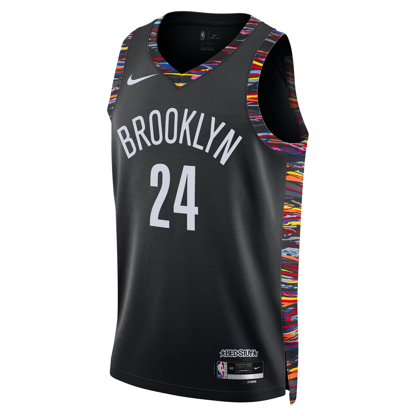 Brooklyn Nets Nike 2025/26 City Edition Swingman Jersey - Black - Cam Thomas