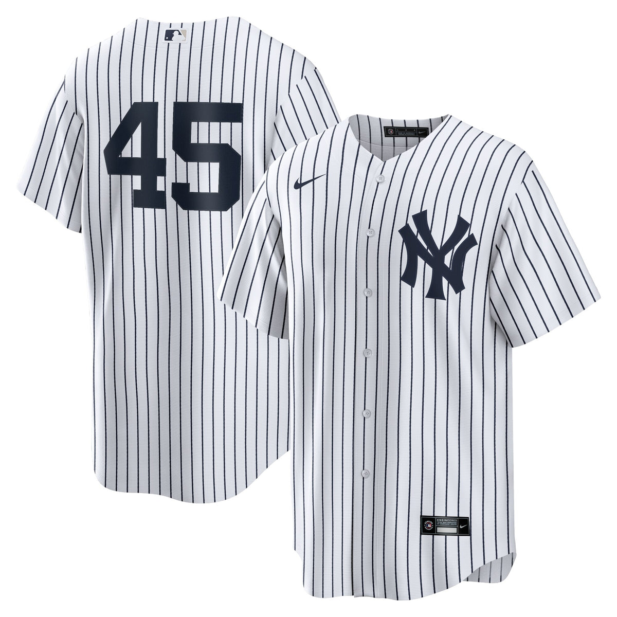 New York Yankees Gerrit Cole White Home Replica Player Name Jersey