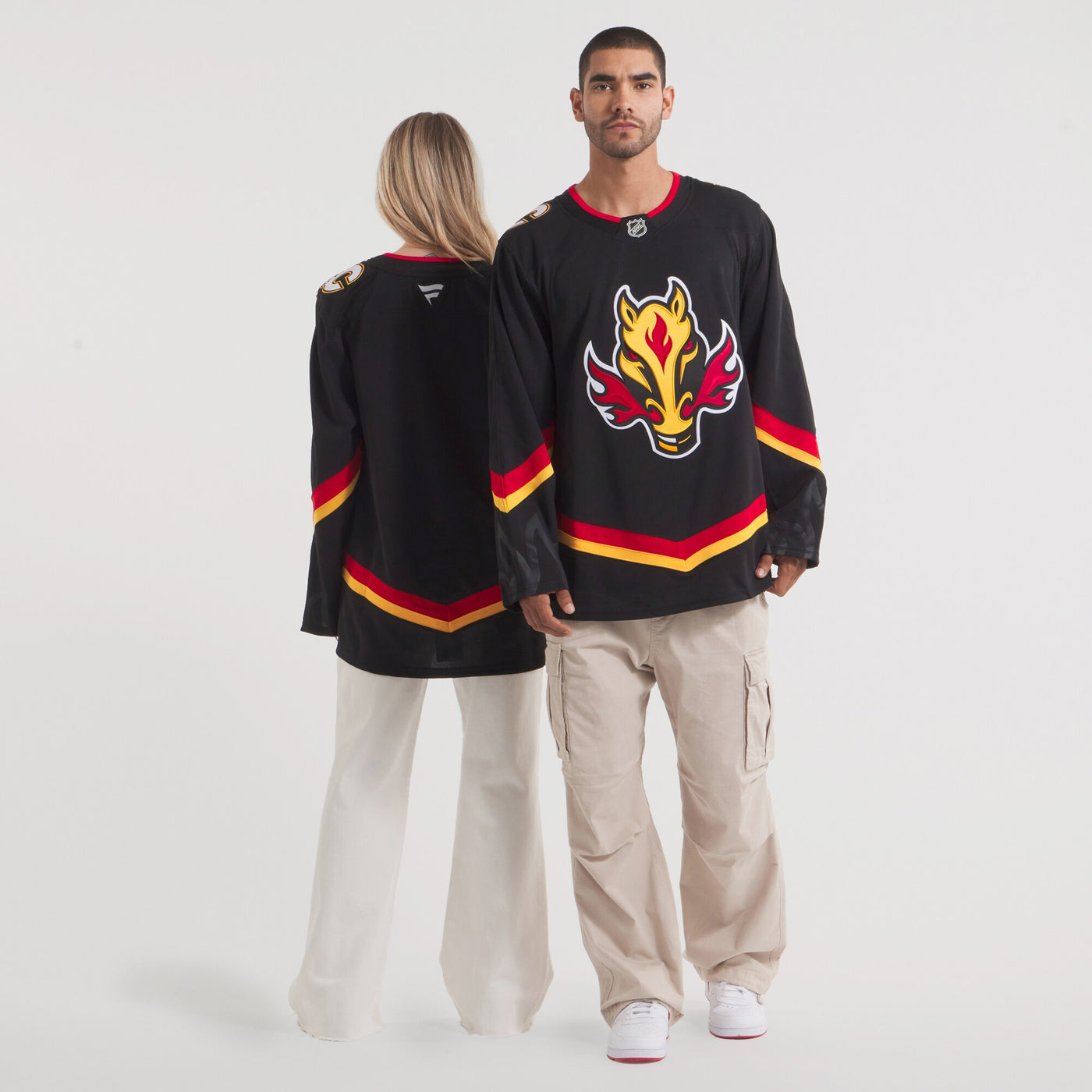 Calgary Flames Fanatics Black Alternate Premium Jersey