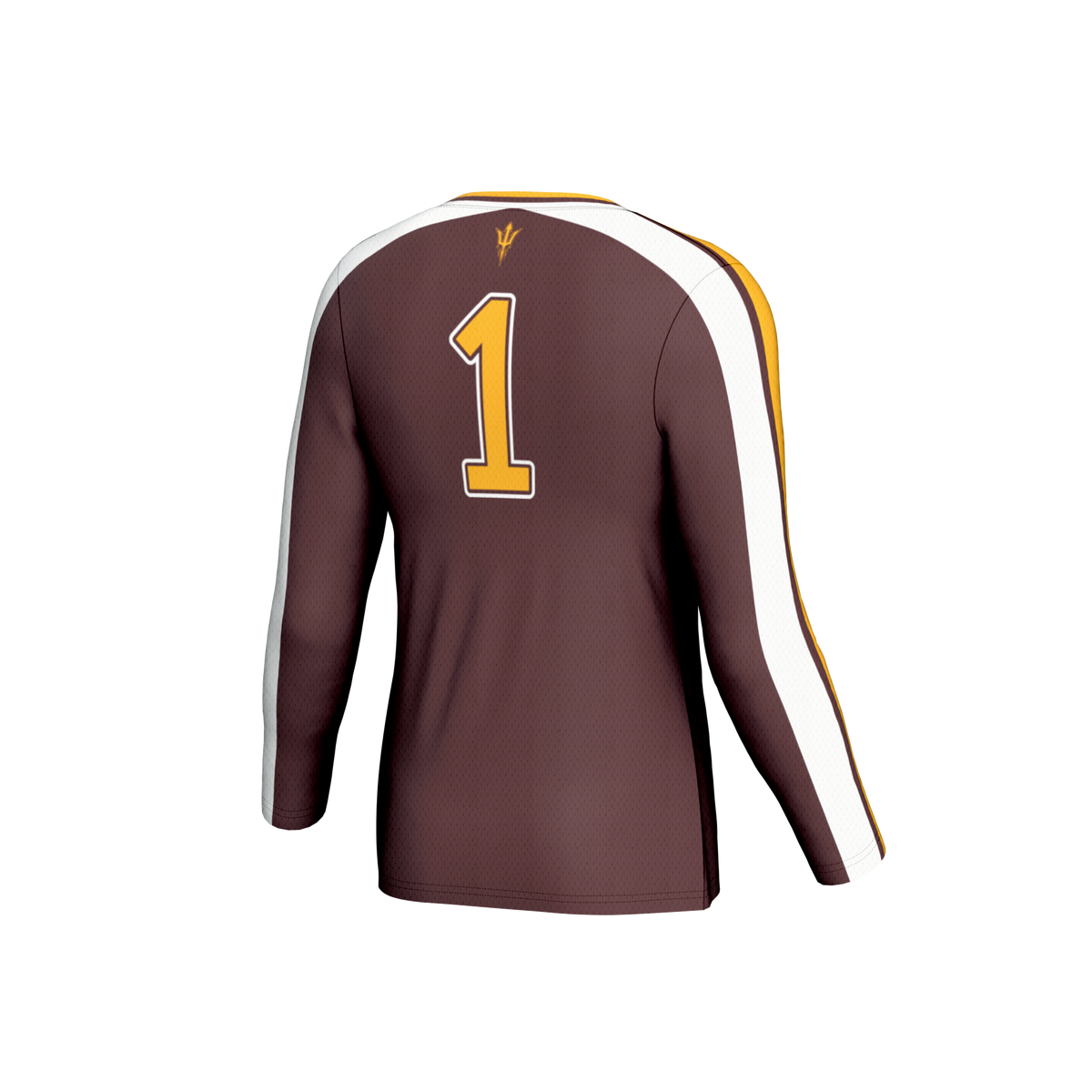 #1 Arizona State Sun Devils GameDay Greats Lightweight Collegiate Volleyball Fashion Jersey - Maroon