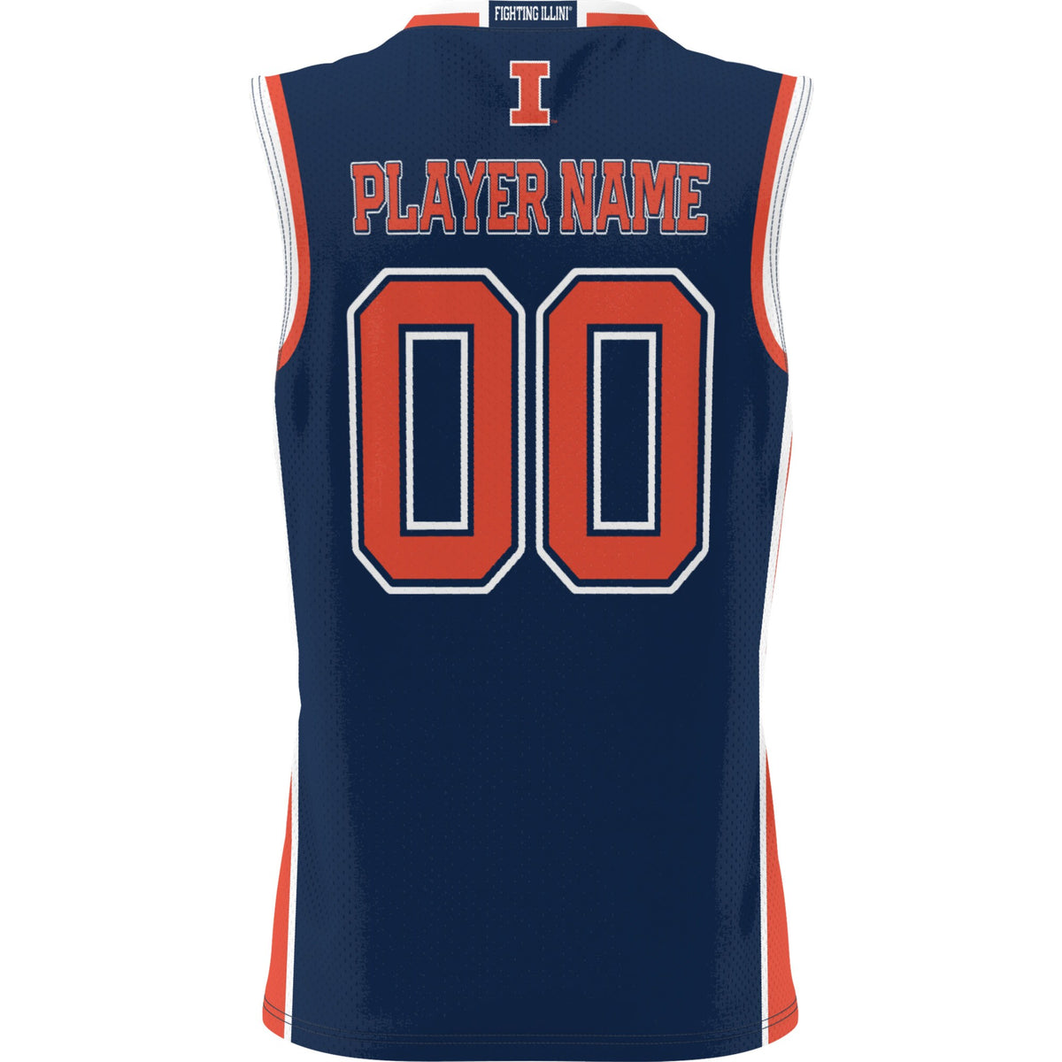 Illinois Fighting Illini GameDay Greats Lightweight NIL Pick-A-Player Basketball Jersey - Navy