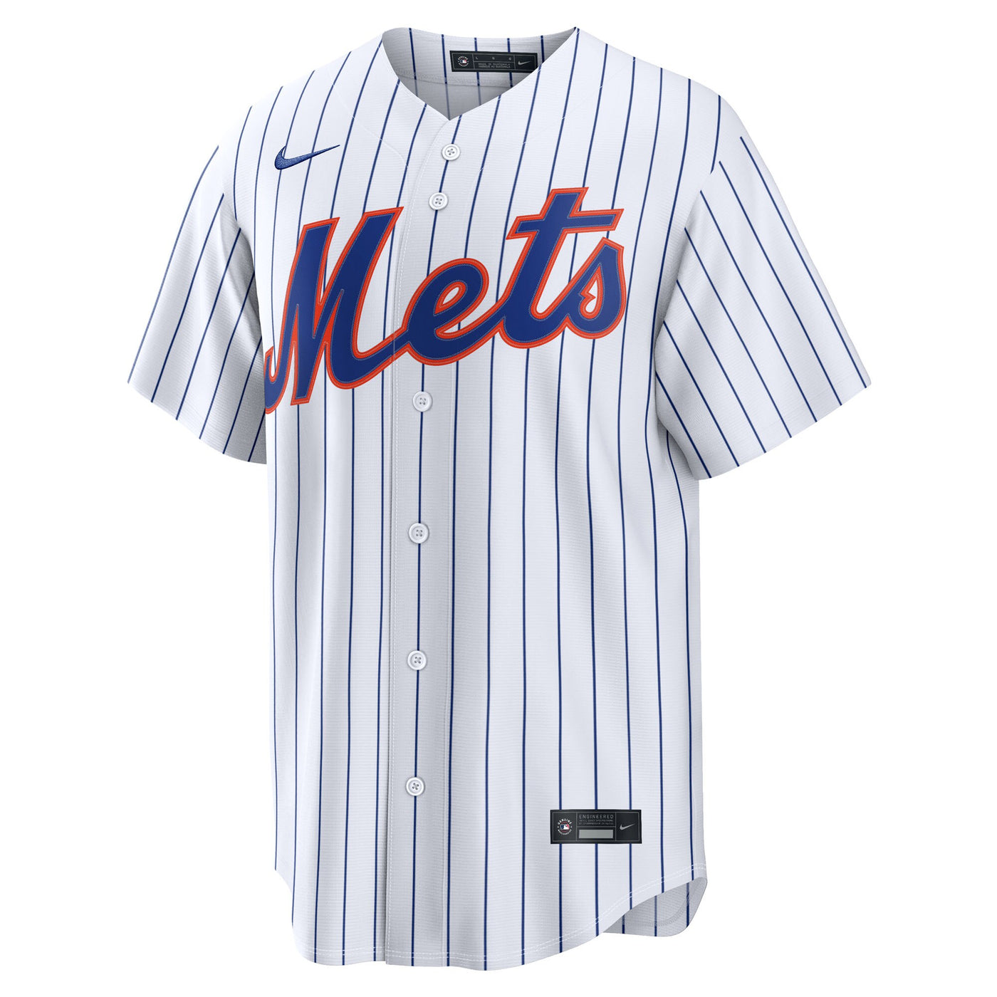 New York Mets Carson Benge Nike White Home Replica Jersey