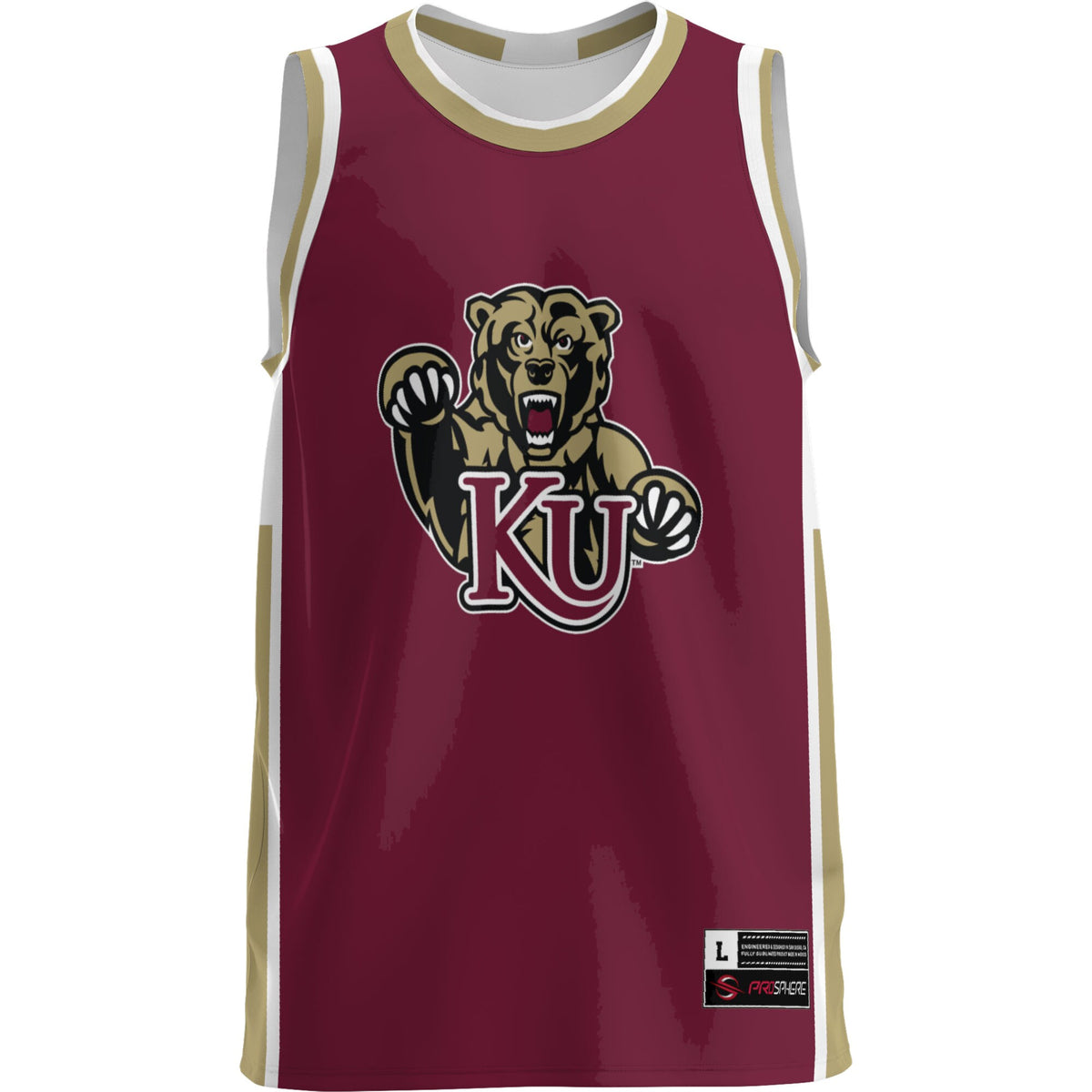 Kutztown Golden Bears GameDay Greats Lightweight Basketball Jersey - Maroon