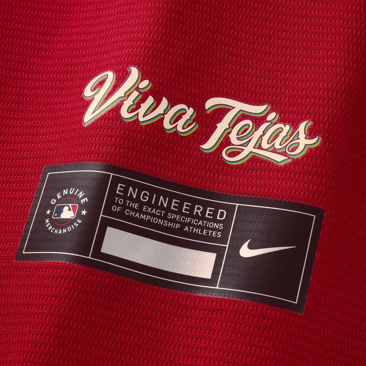 Texas Rangers Jacob deGrom Red 2026 City Connect Stadium Jersey