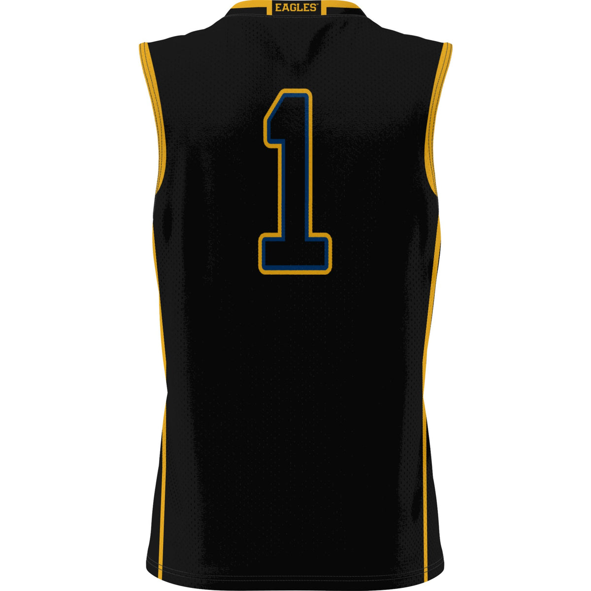 #1 Emory Eagles GameDay Greats Lightweight Basketball Jersey - Black