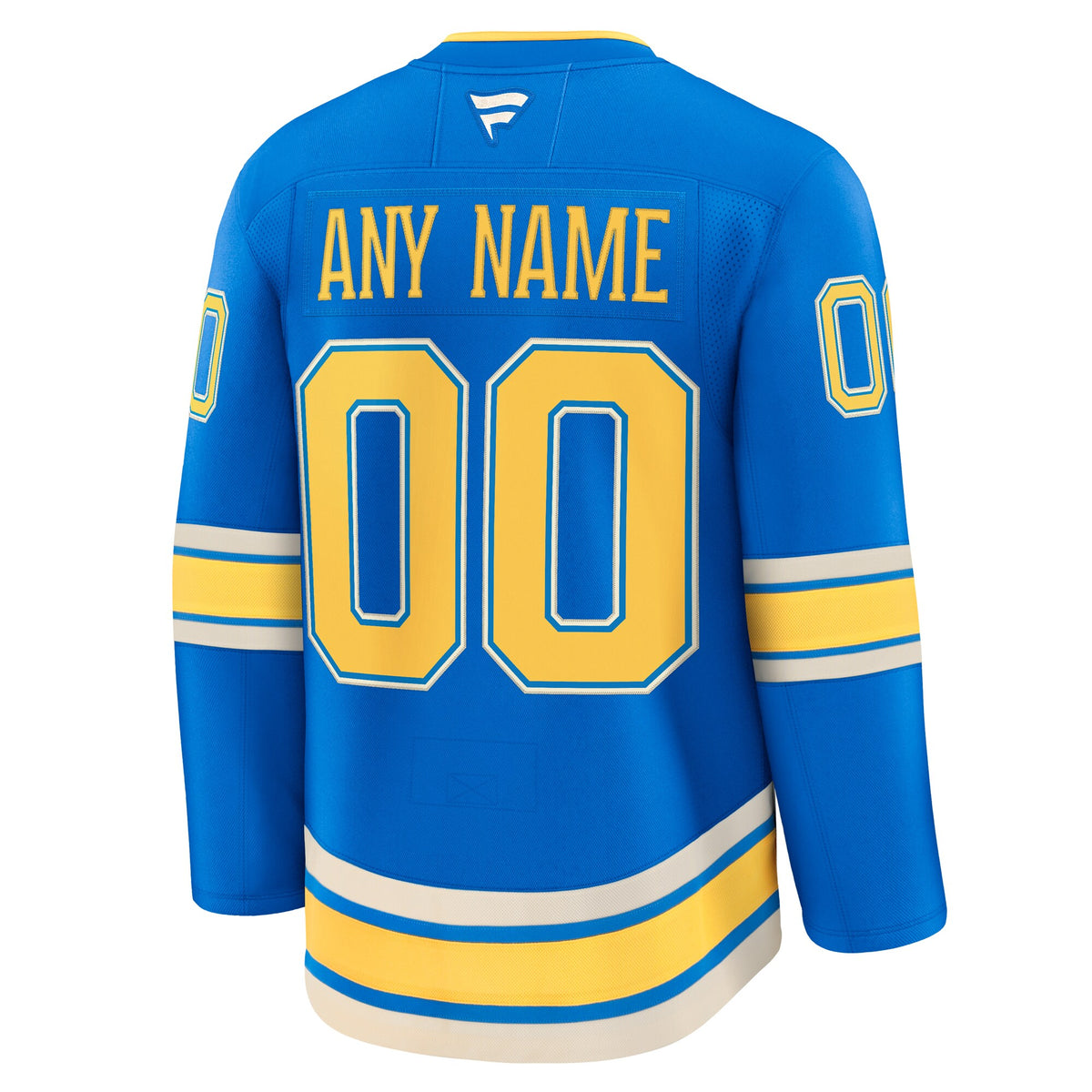 St. Louis Blues Fanatics Blue Alternate Premium Custom Jersey