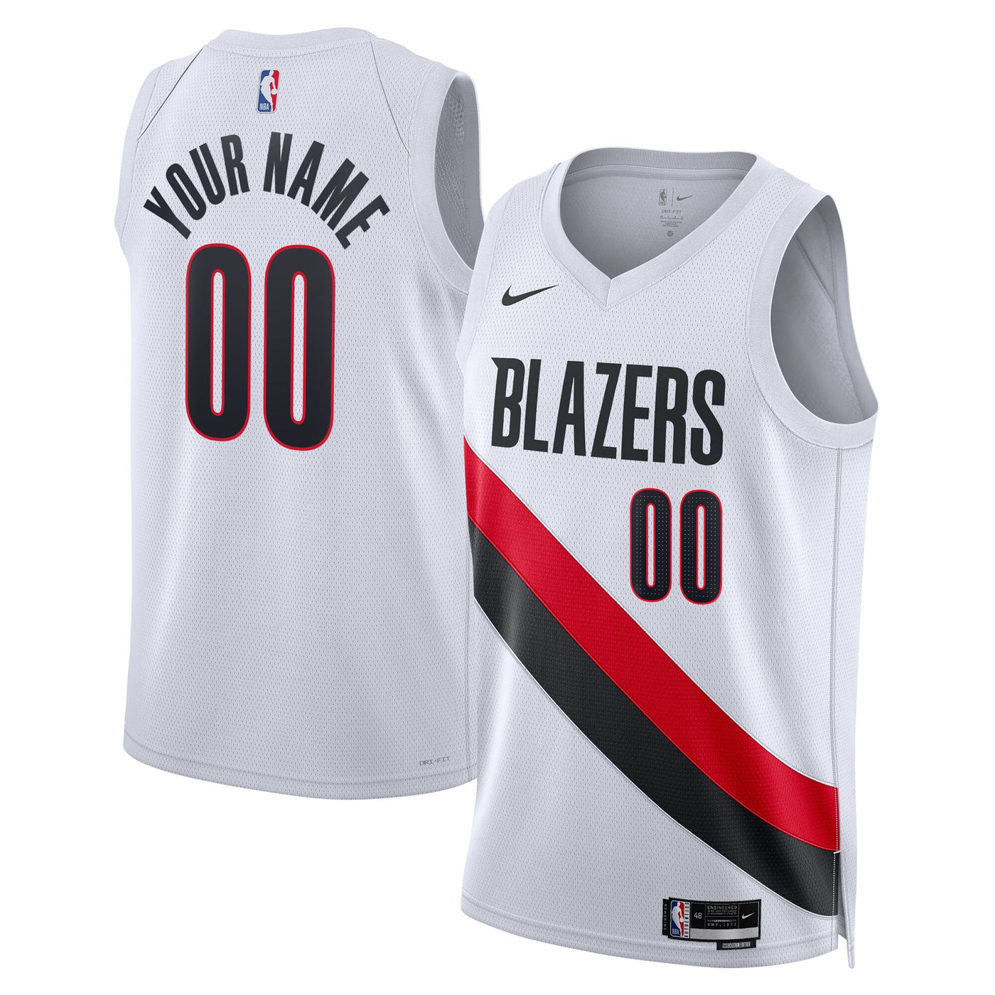 Portland Trail Blazers Nike Replica Association Swingman Jersey