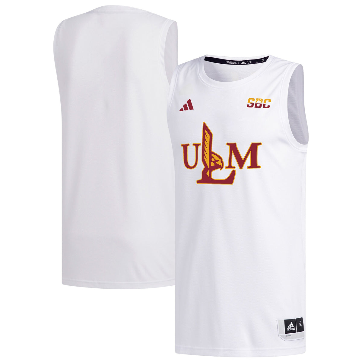 ULM Warhawks Replica Basketball Jersey - White